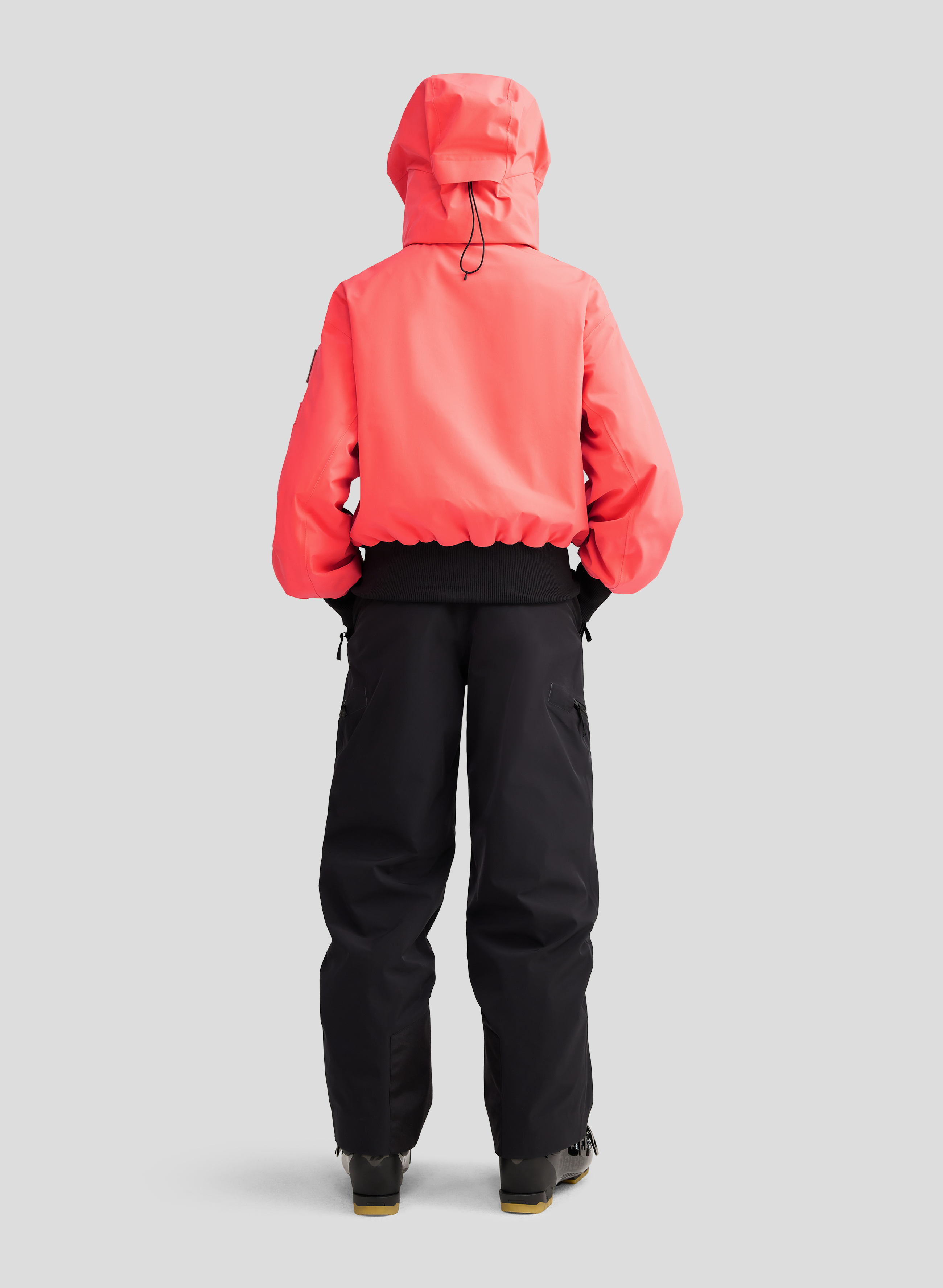Nova - Neon Coral - 3 Layer Padded Performance Bomber Jacket