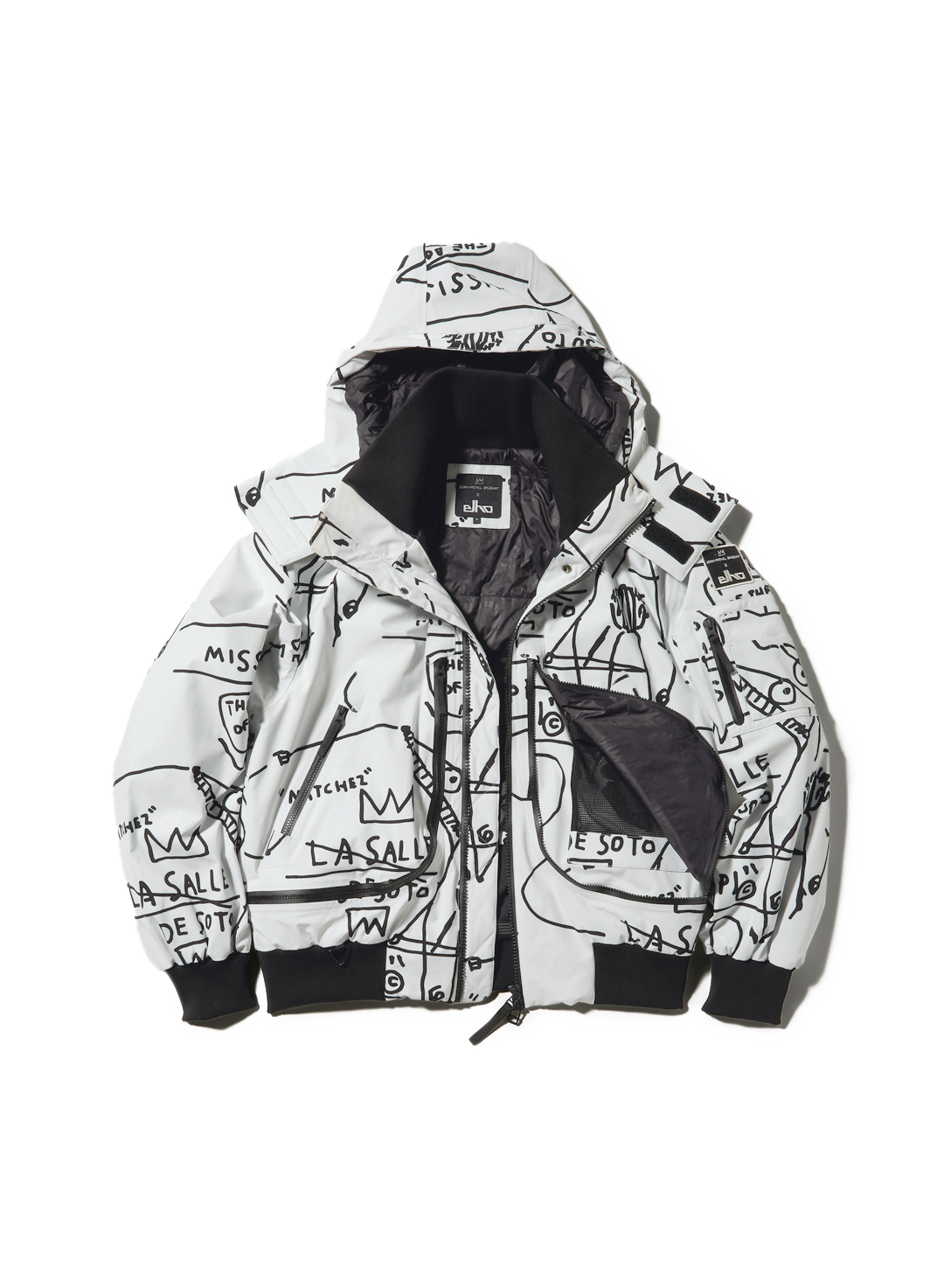 Phantom Jean-Michel Basquiat - 3L Padded Performance Bomber Jacket