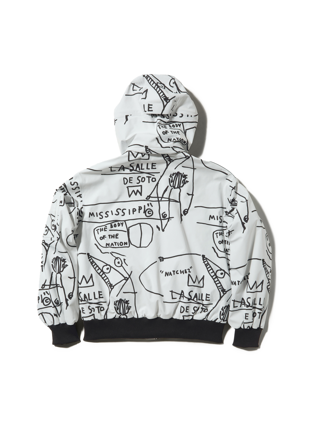 Phantom Jean-Michel Basquiat - 3 Layer Padded Performance Bomber Jacket