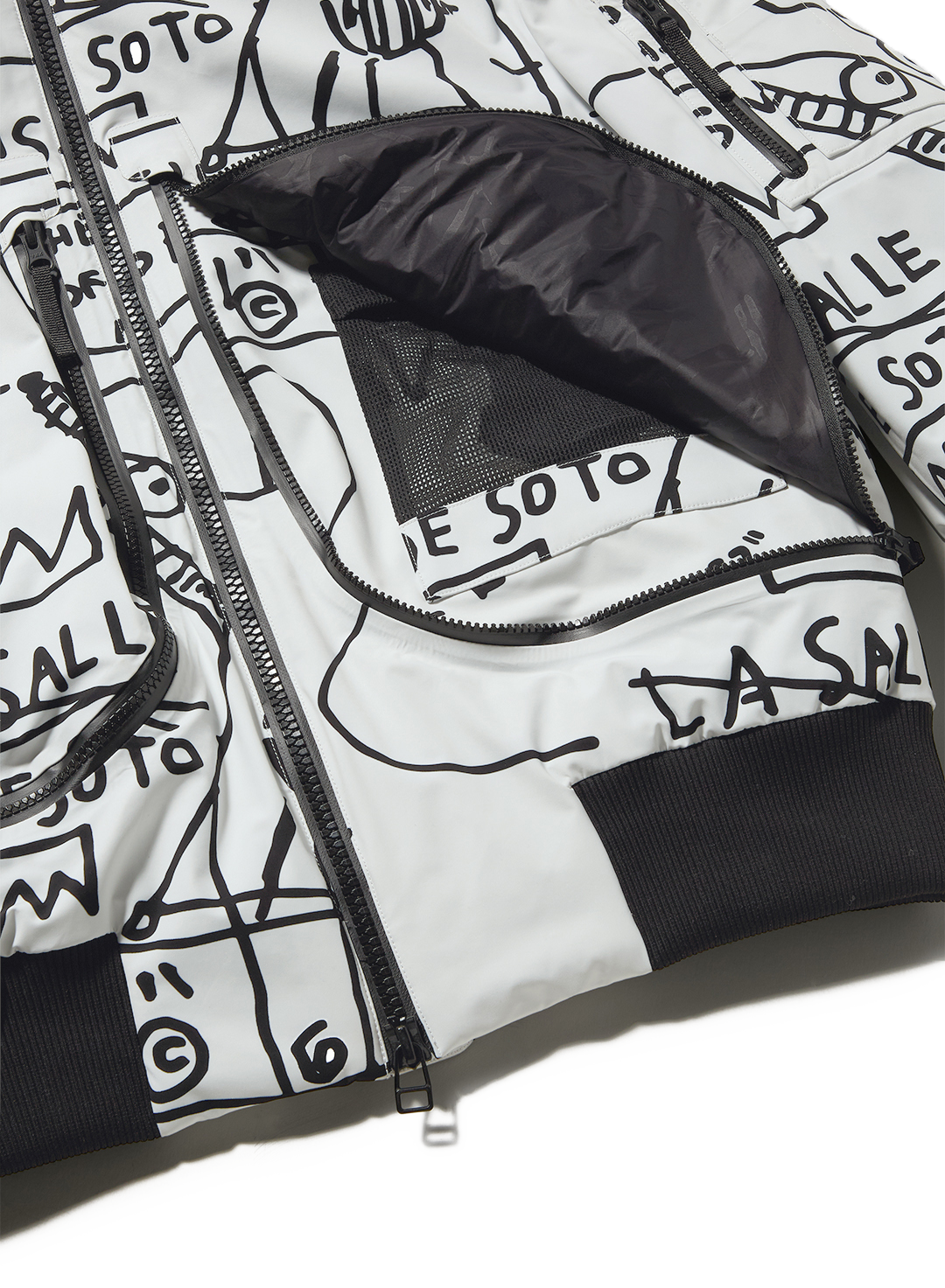 Phantom Jean-Michel Basquiat - 3 Layer Padded Performance Bomber Jacket
