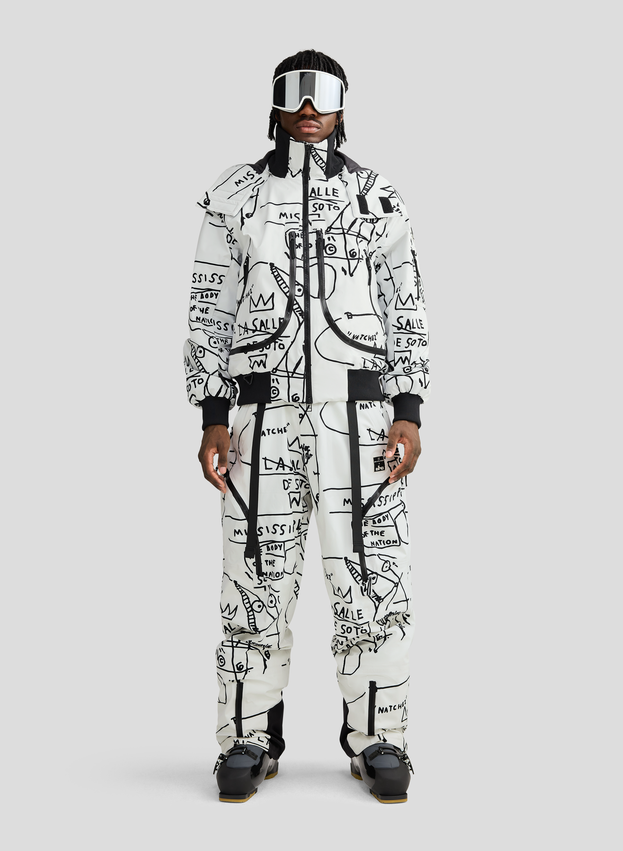 Phantom Jean-Michel Basquiat - 3L Padded Performance Bomber Jacket