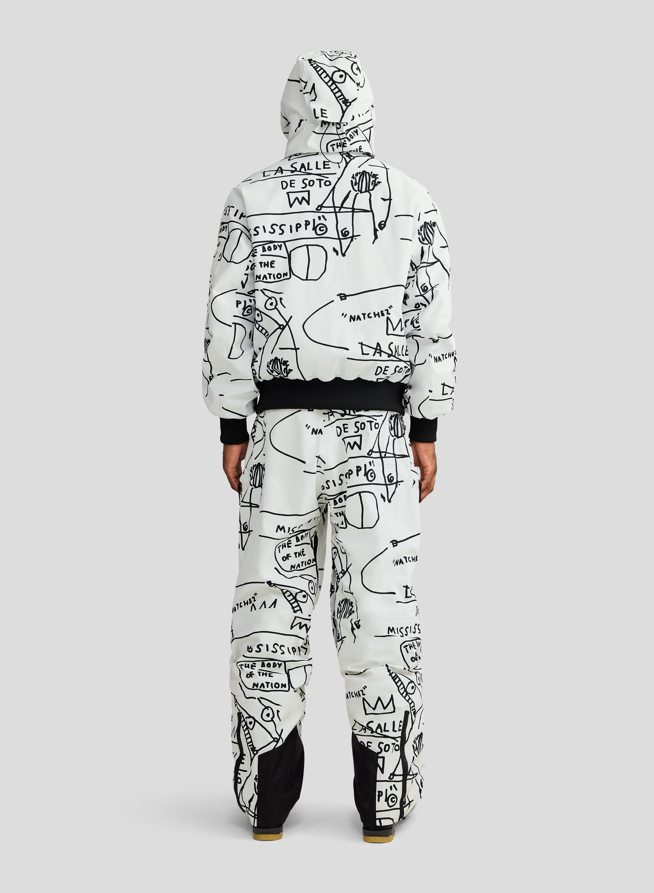 Phantom Jean-Michel Basquiat - 3L Padded Performance Bomber Jacket