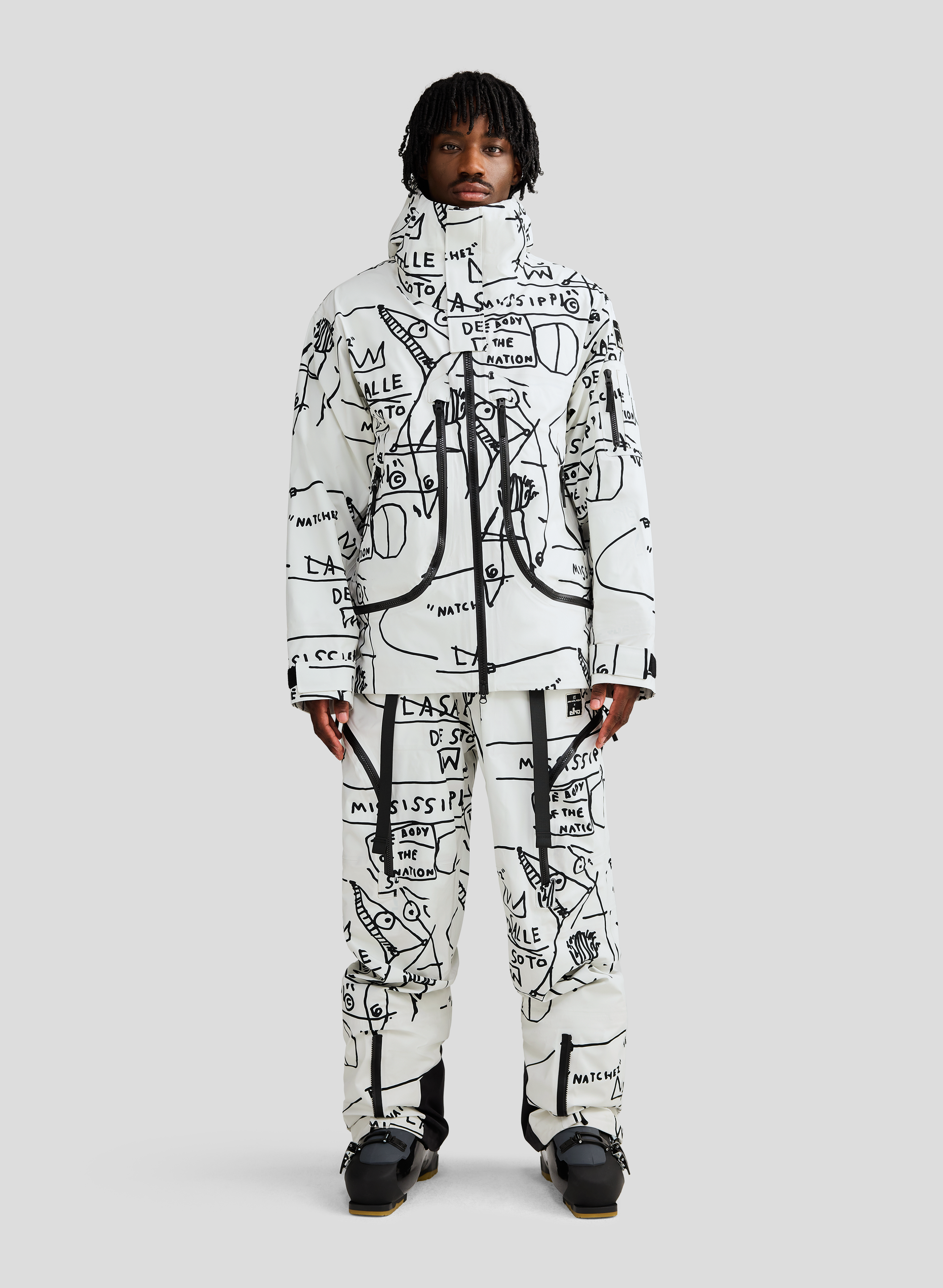 Andri Jean-Michel Basquiat - 3L Shell Jacket
