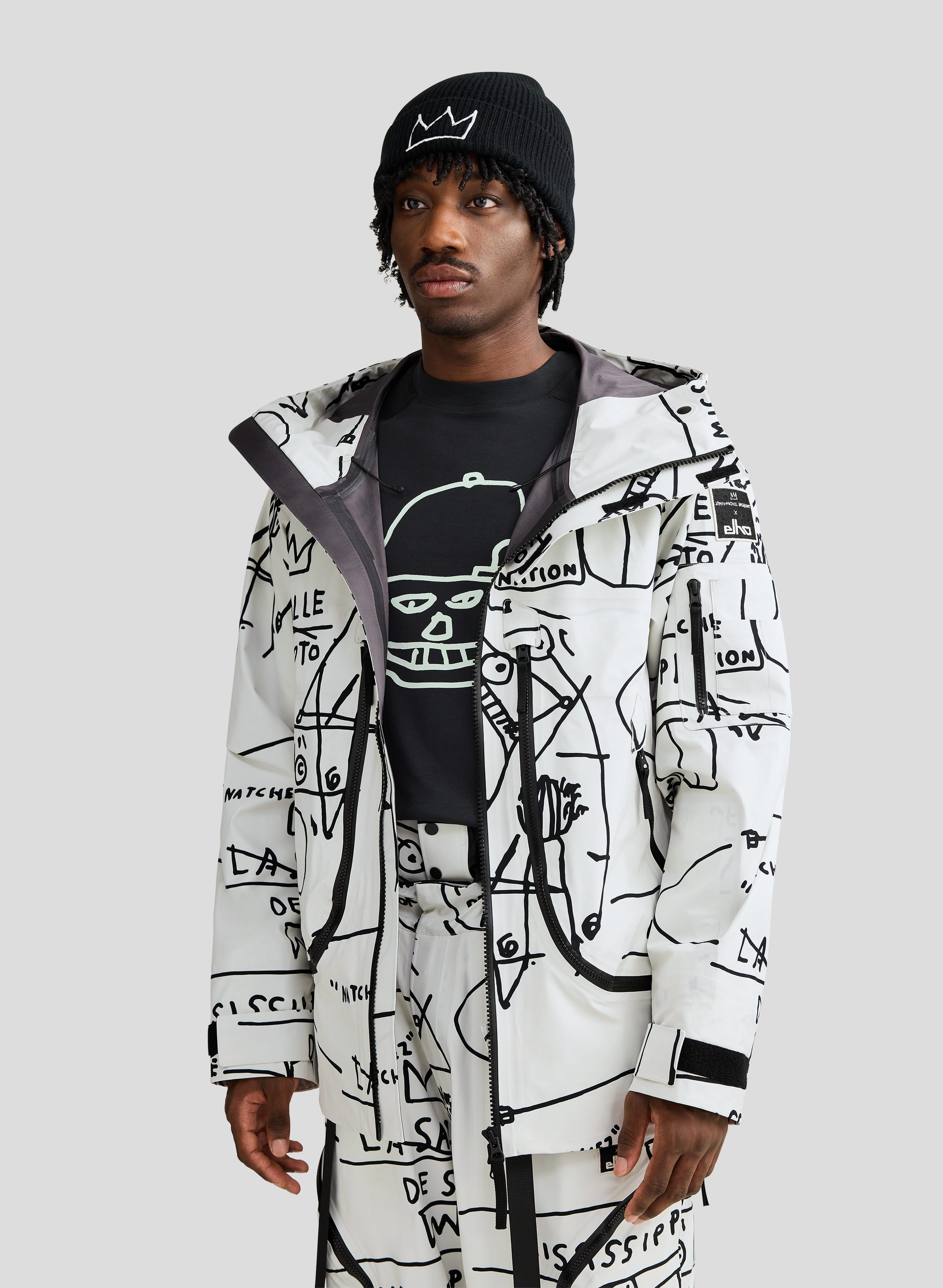 Andri Jean-Michel Basquiat - 3L Shell Jacket