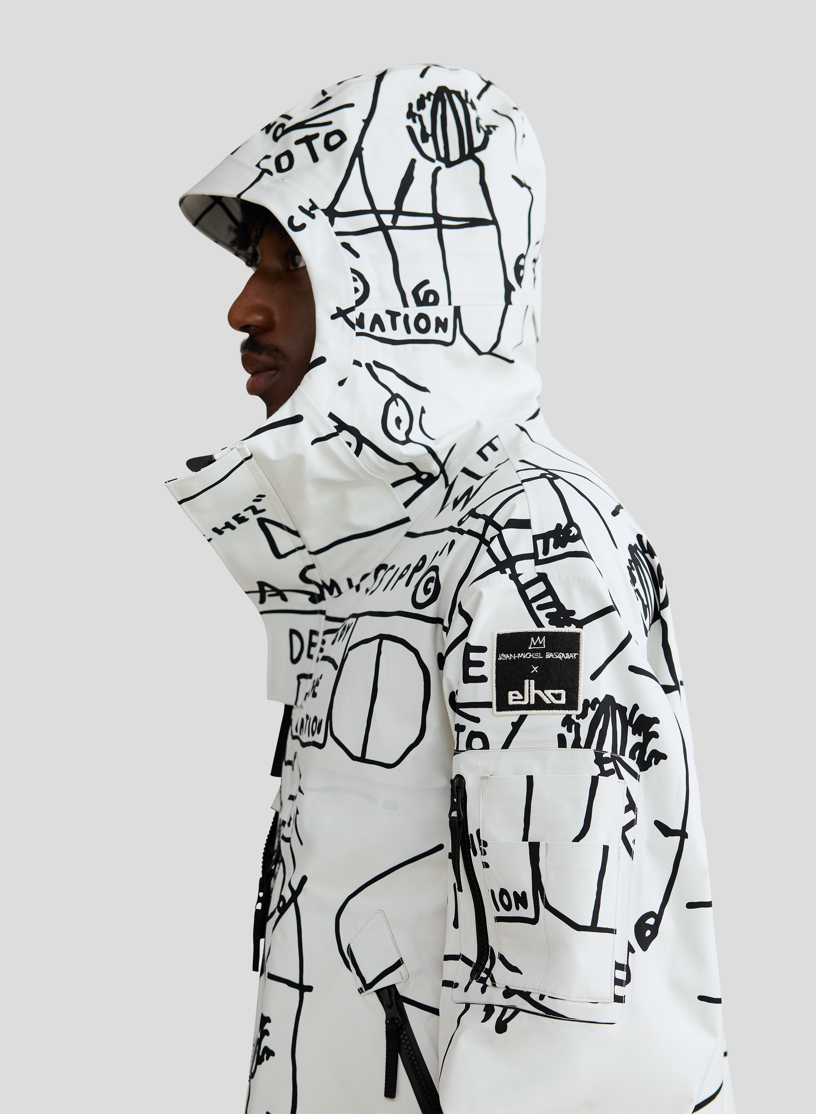 Andri Jean-Michel Basquiat - 3 Layer Shell Jacket