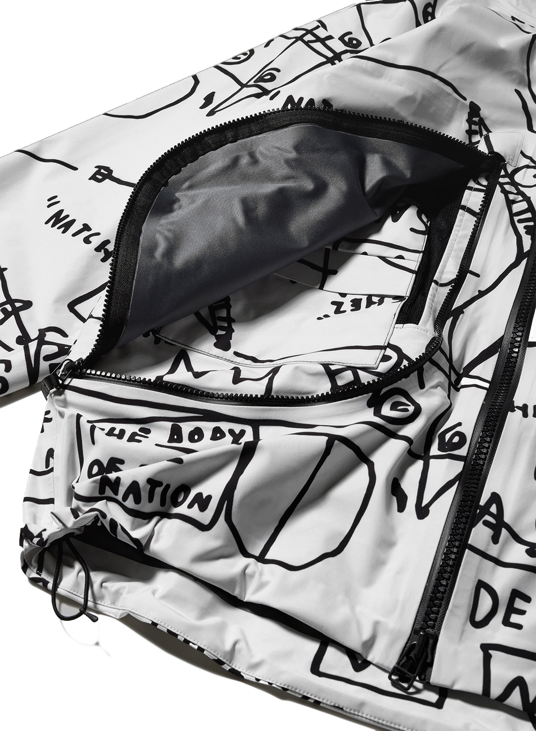 Andri Jean-Michel Basquiat - 3L Shell Jacket