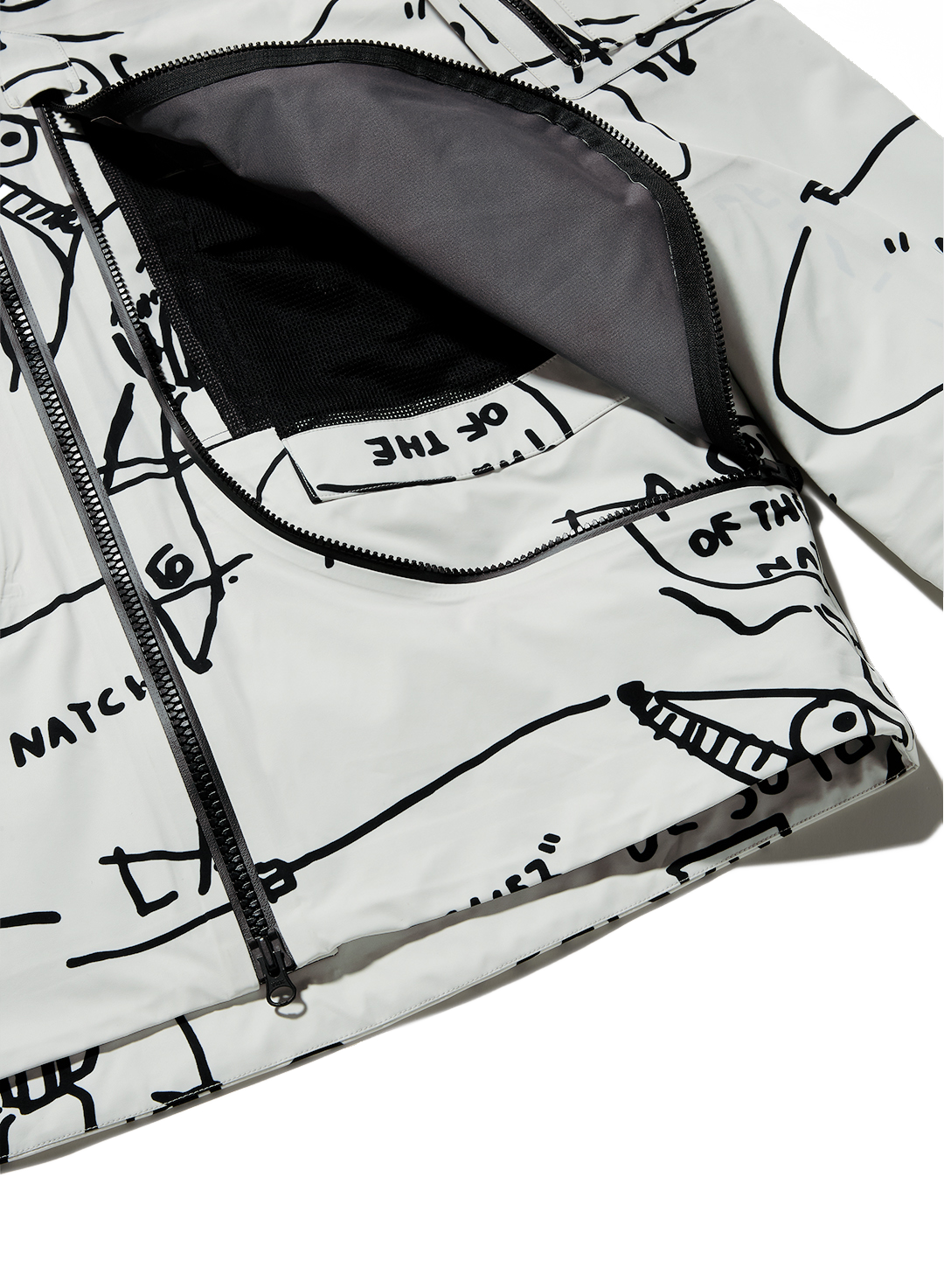 Andri Jean-Michel Basquiat - 3 Layer Shell Jacket