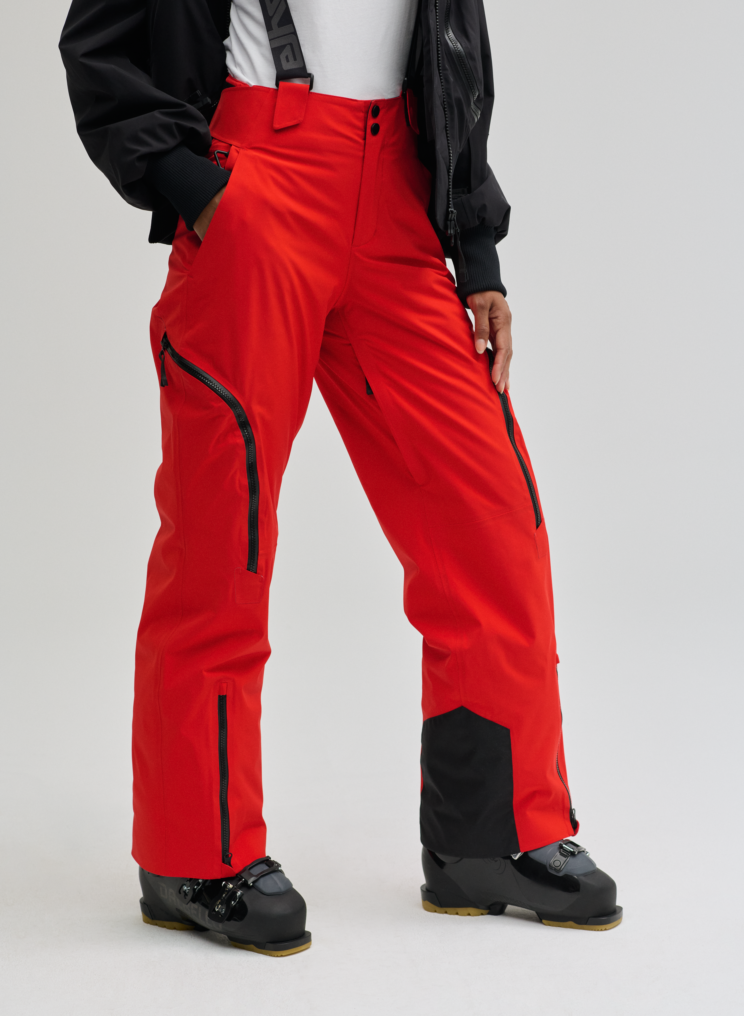 Scorpio - Red - 3 Layer Padded Shell Pants
