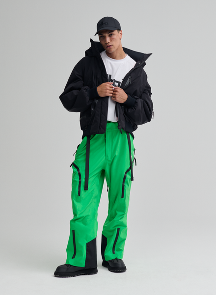 Boom - Neon Green - 3 Layer Shell Pants
