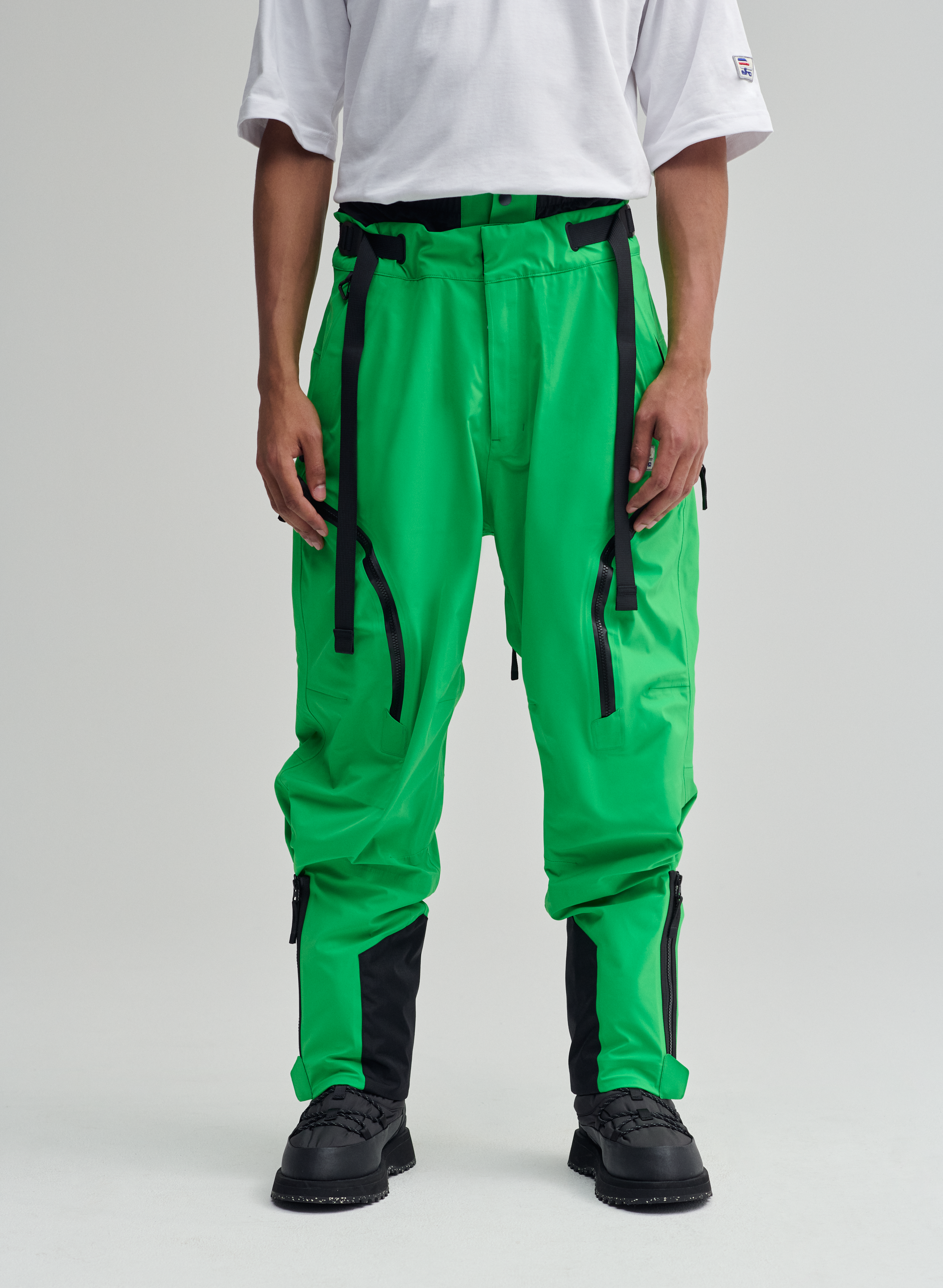 Boom - Neon Green - 3 Layer Shell Pants
