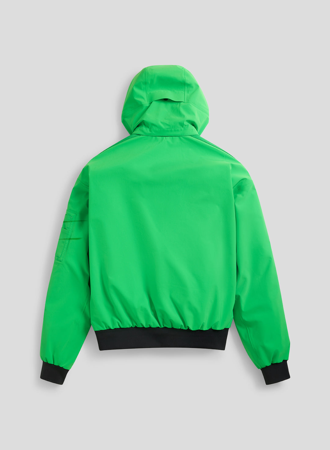 Echo - 3L Lined Performance Bomber Jacket - Neon Green - Men