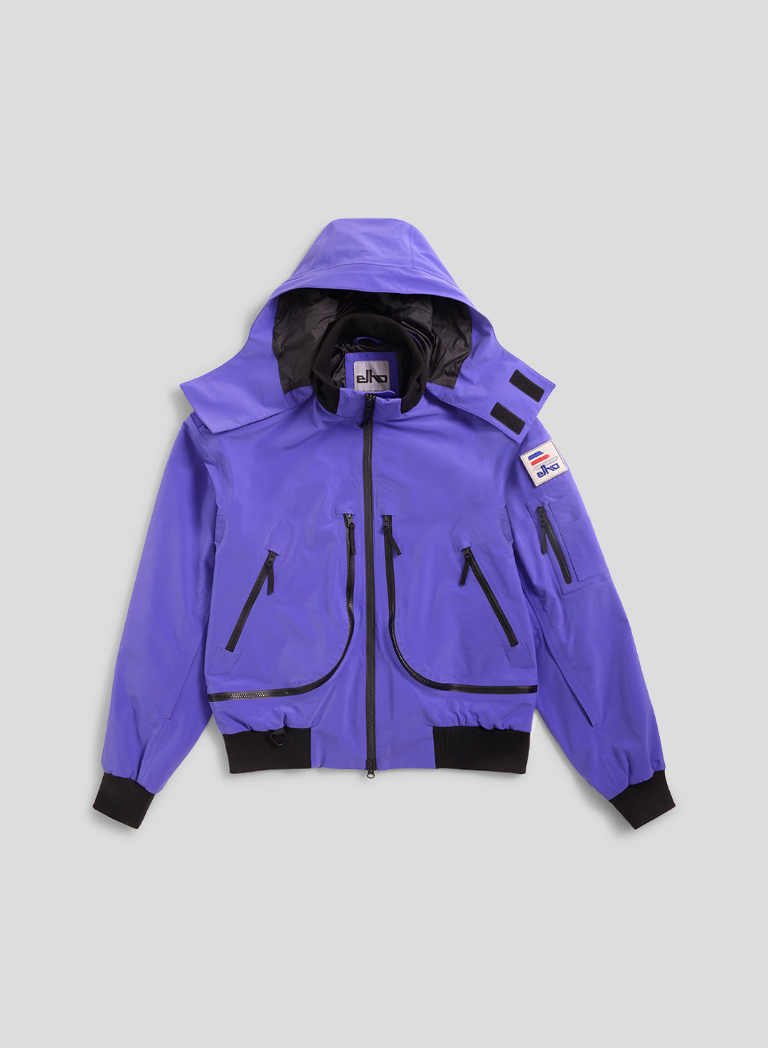 Echo - 3L Lined Performance Bomber Jacket - Neon Purple - Women