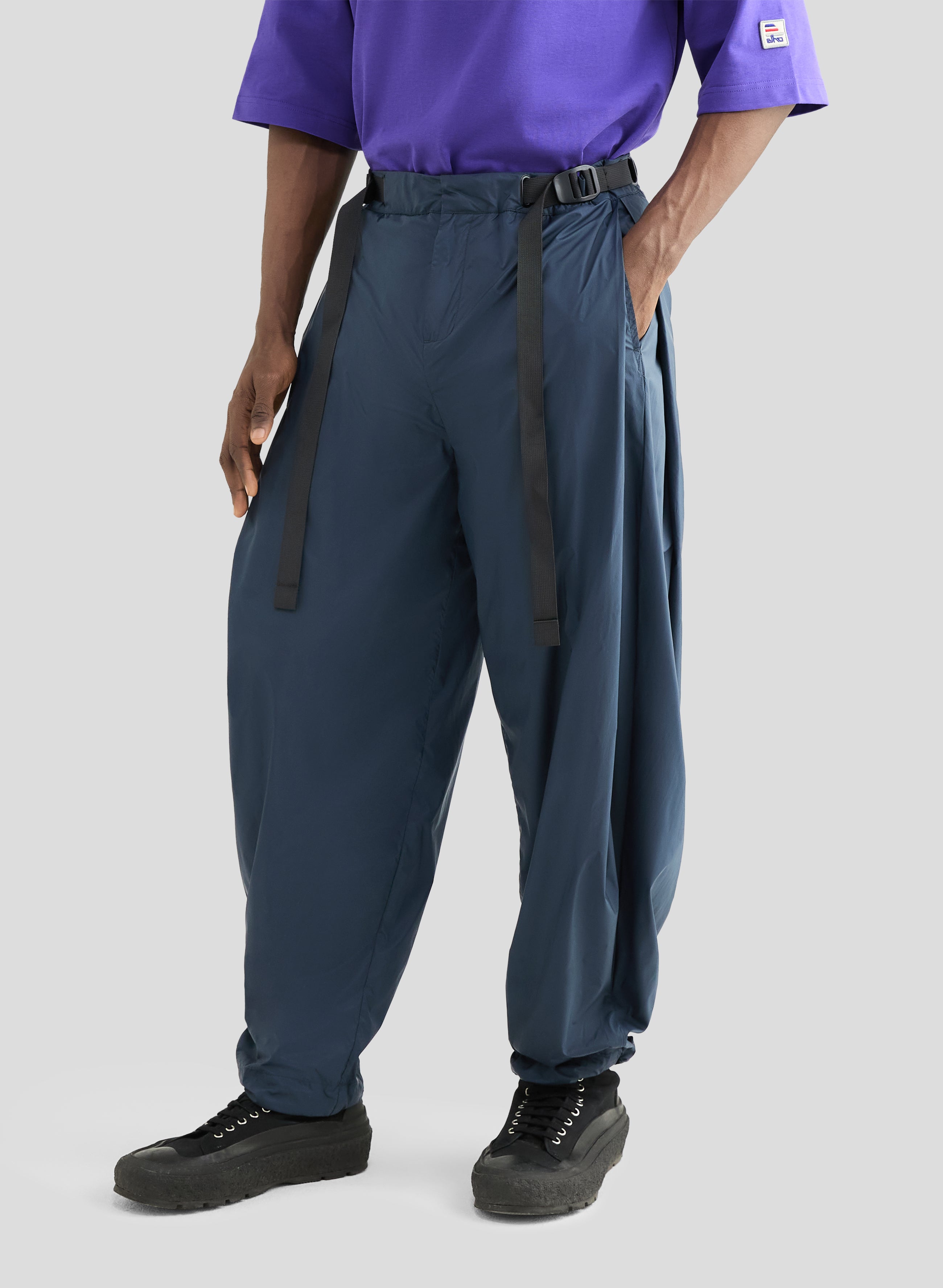 Zephyr - Parachute Pants - Navy - Men