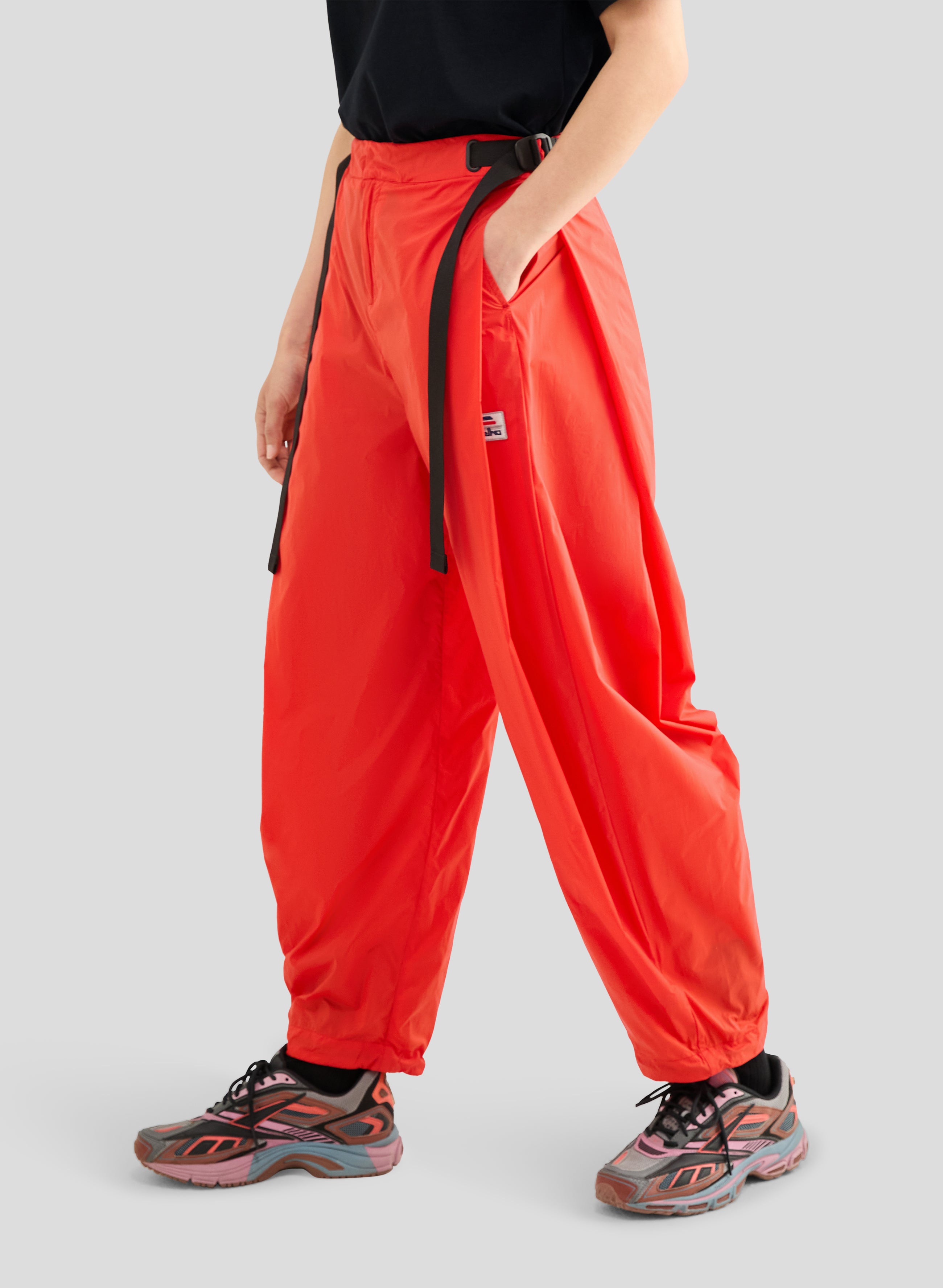 Zephyr - Parachute Pants - Red - Damen