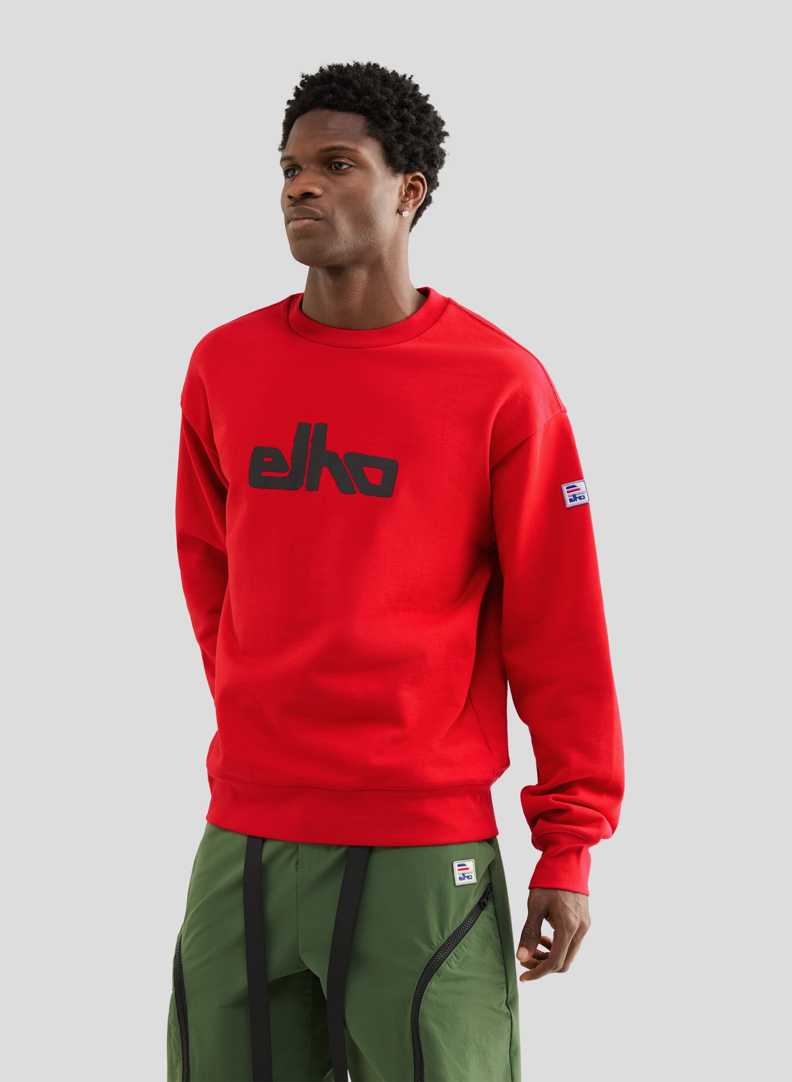 Drift - Crewneck - Red - Men