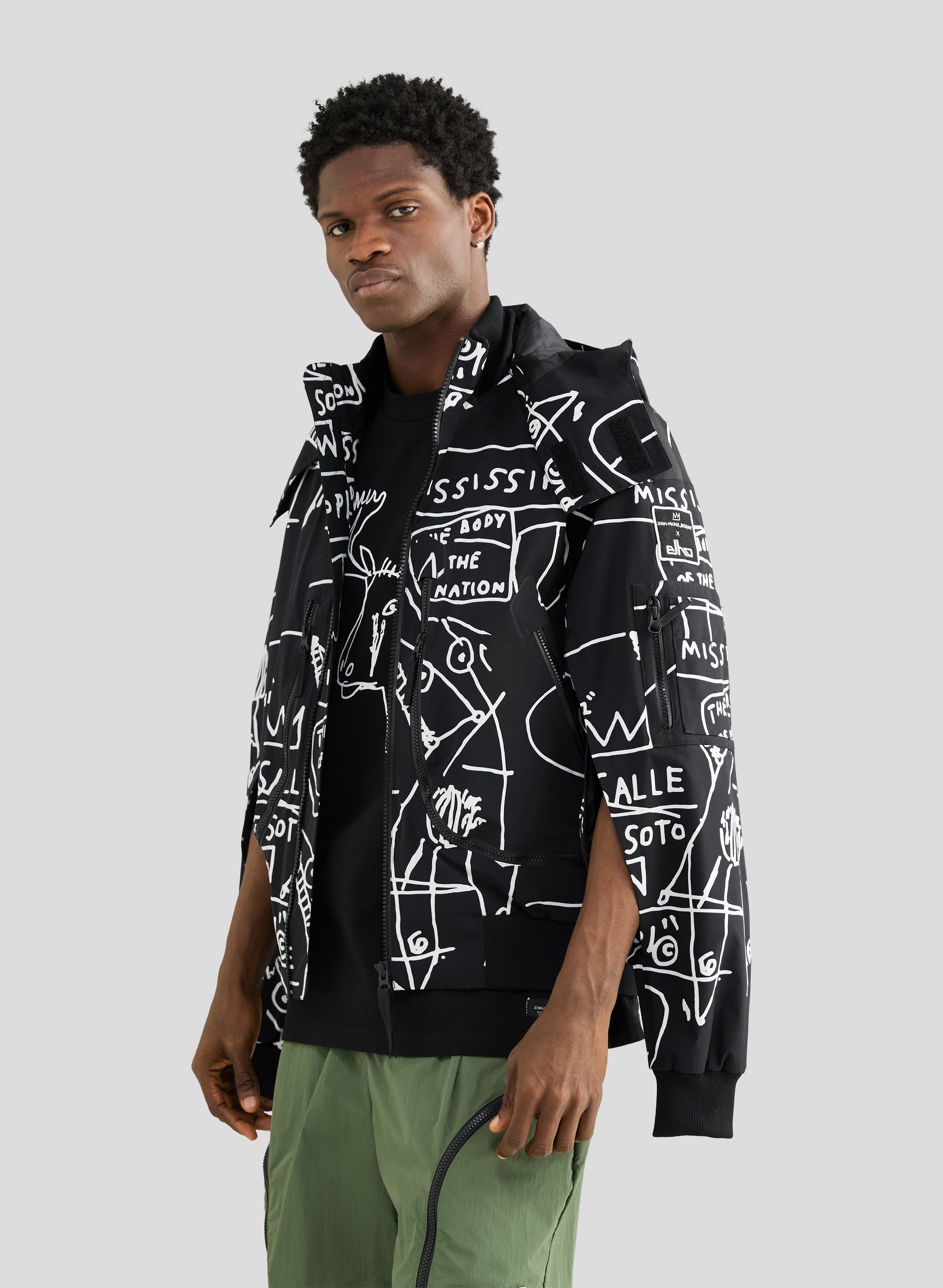 Echo Jean-Michel Basquiat - 3L Lined Performance Bomber Jacket - Herren