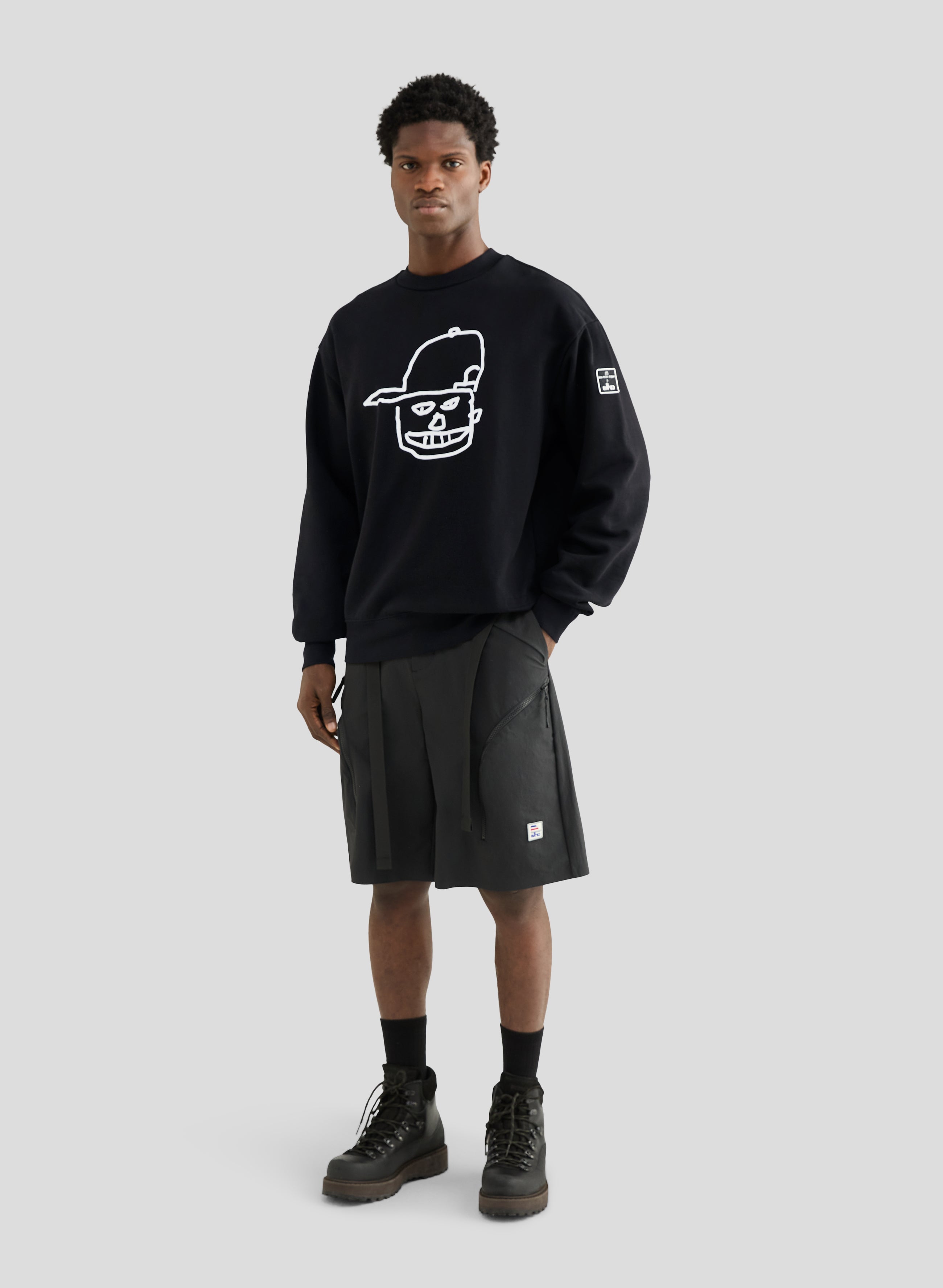 Drift Jean-Michel Basquiat - Crewneck - Black - Herren