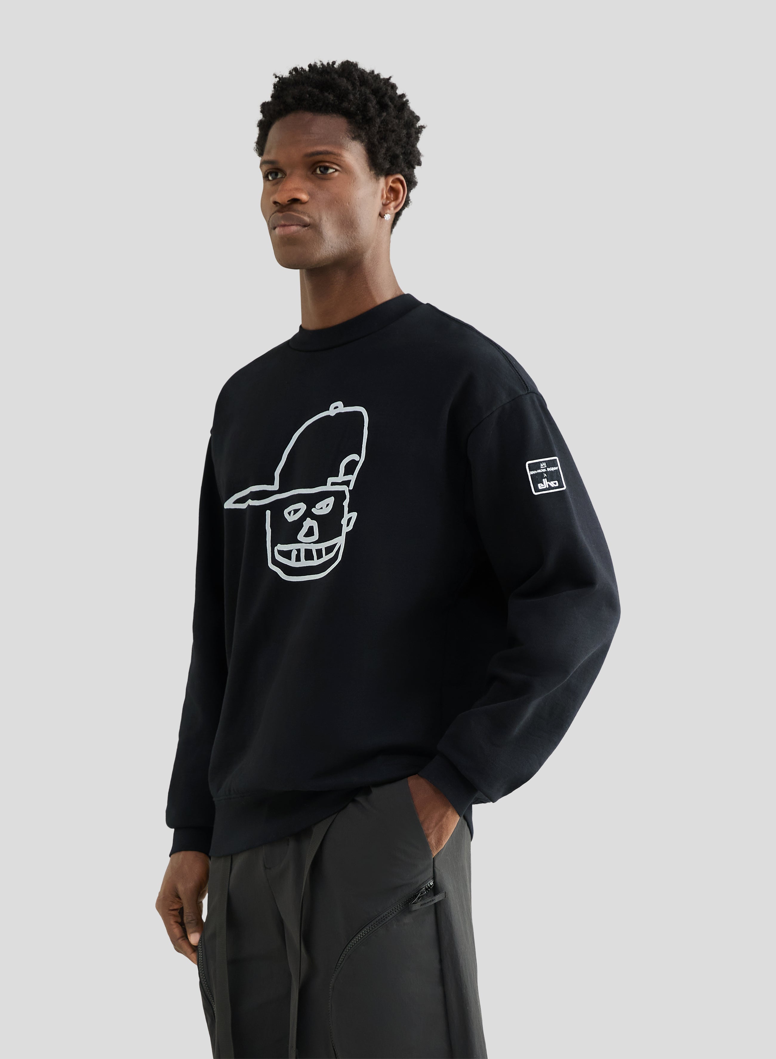 Drift Jean-Michel Basquiat - Crewneck - Black - Herren