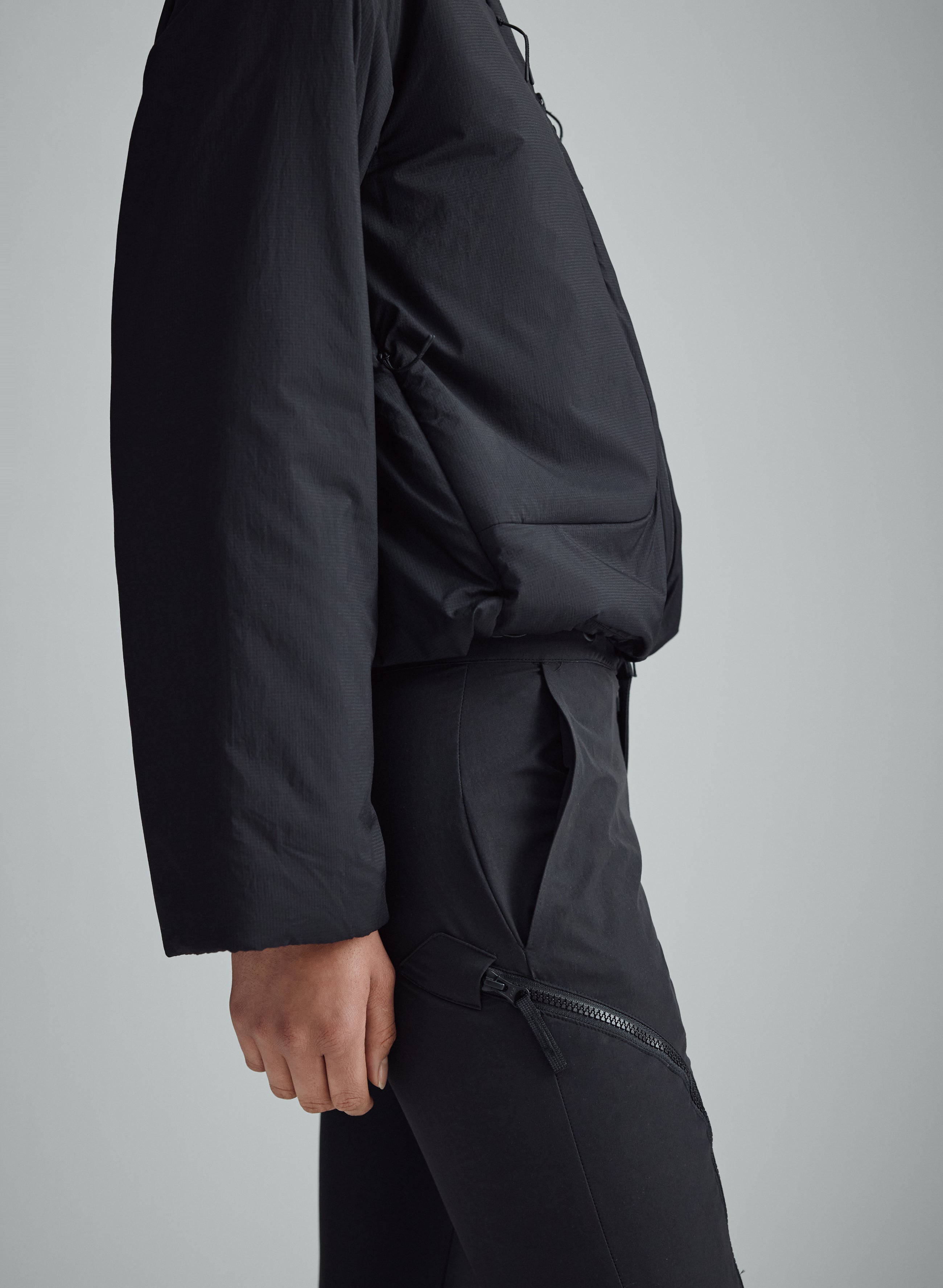 Nomad - Ultra Light Performance Insulated Bomber Jacket - Black