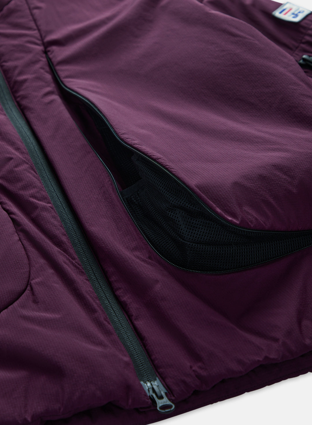 Nomad - Ultra Light Performance Insulated Bomber Jacket - Cherry Laquer