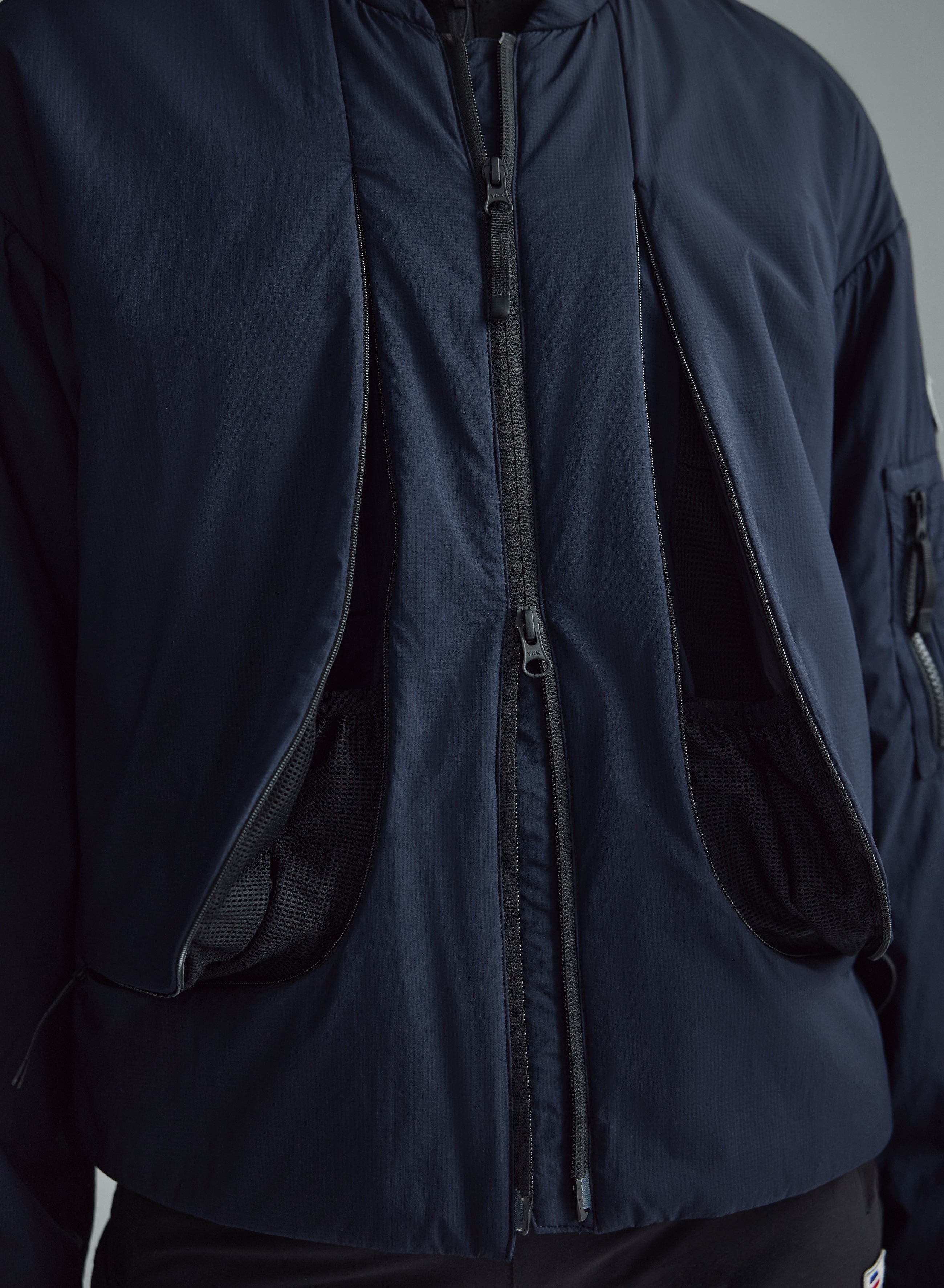 Nomad - Ultra Light Performance Insulated Bomber Jacket - Midnightblue