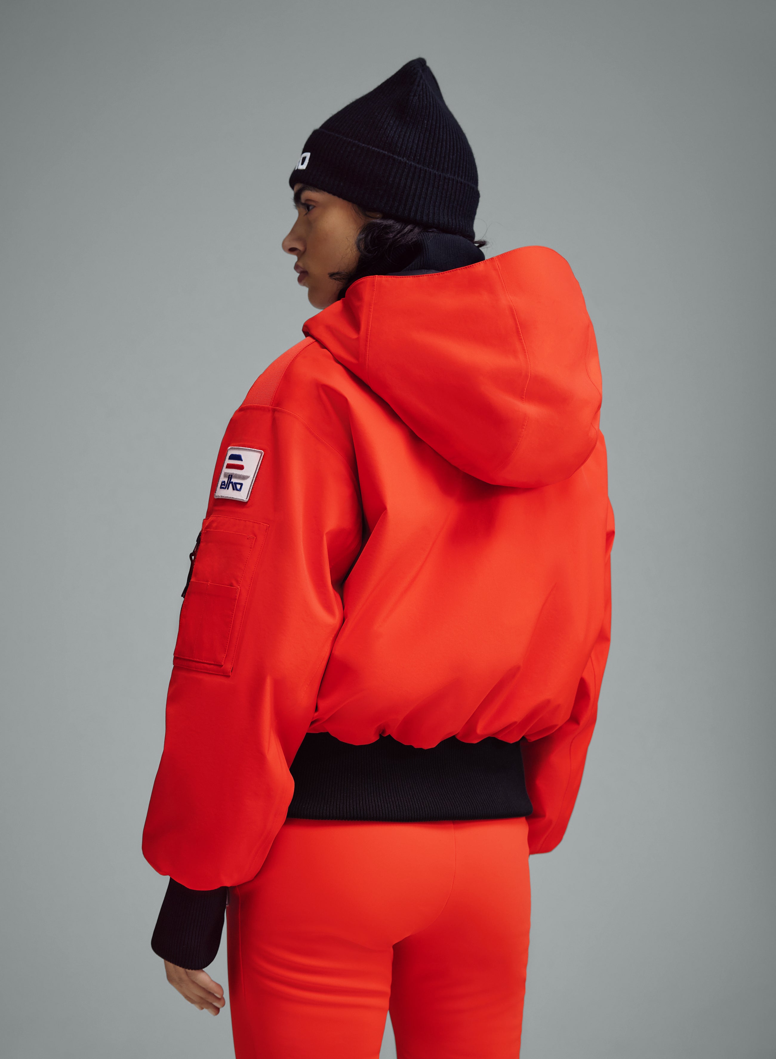 Nova - Red - 3 Layer Padded Performance Bomber Jacket