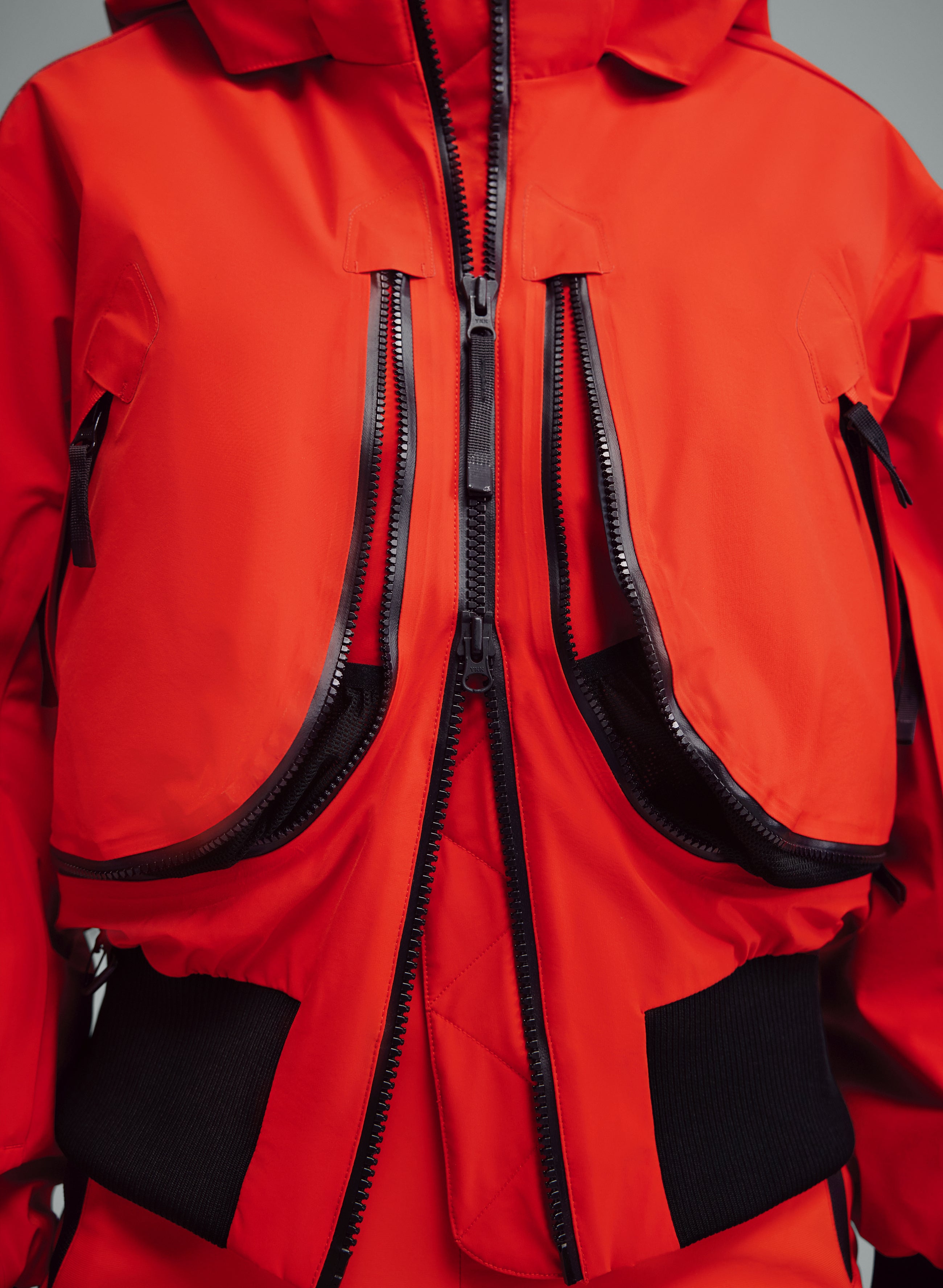 Nova - Red - 3 Layer Padded Performance Bomber Jacket