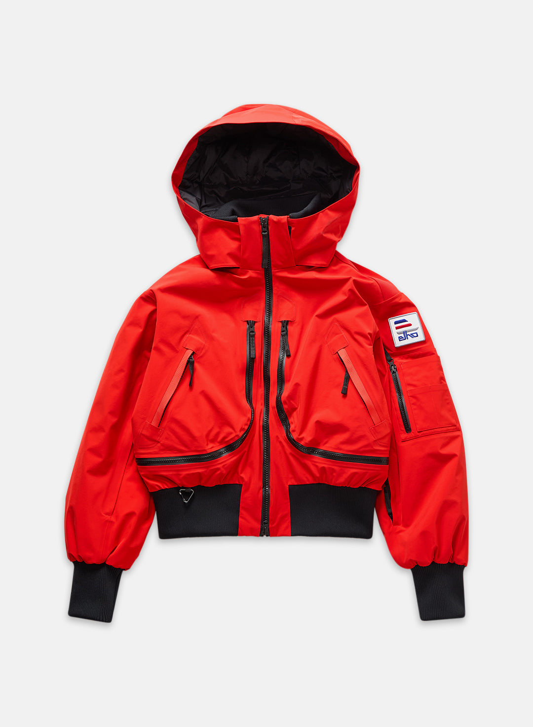 Nova - Red - 3 Layer Padded Performance Bomber Jacket