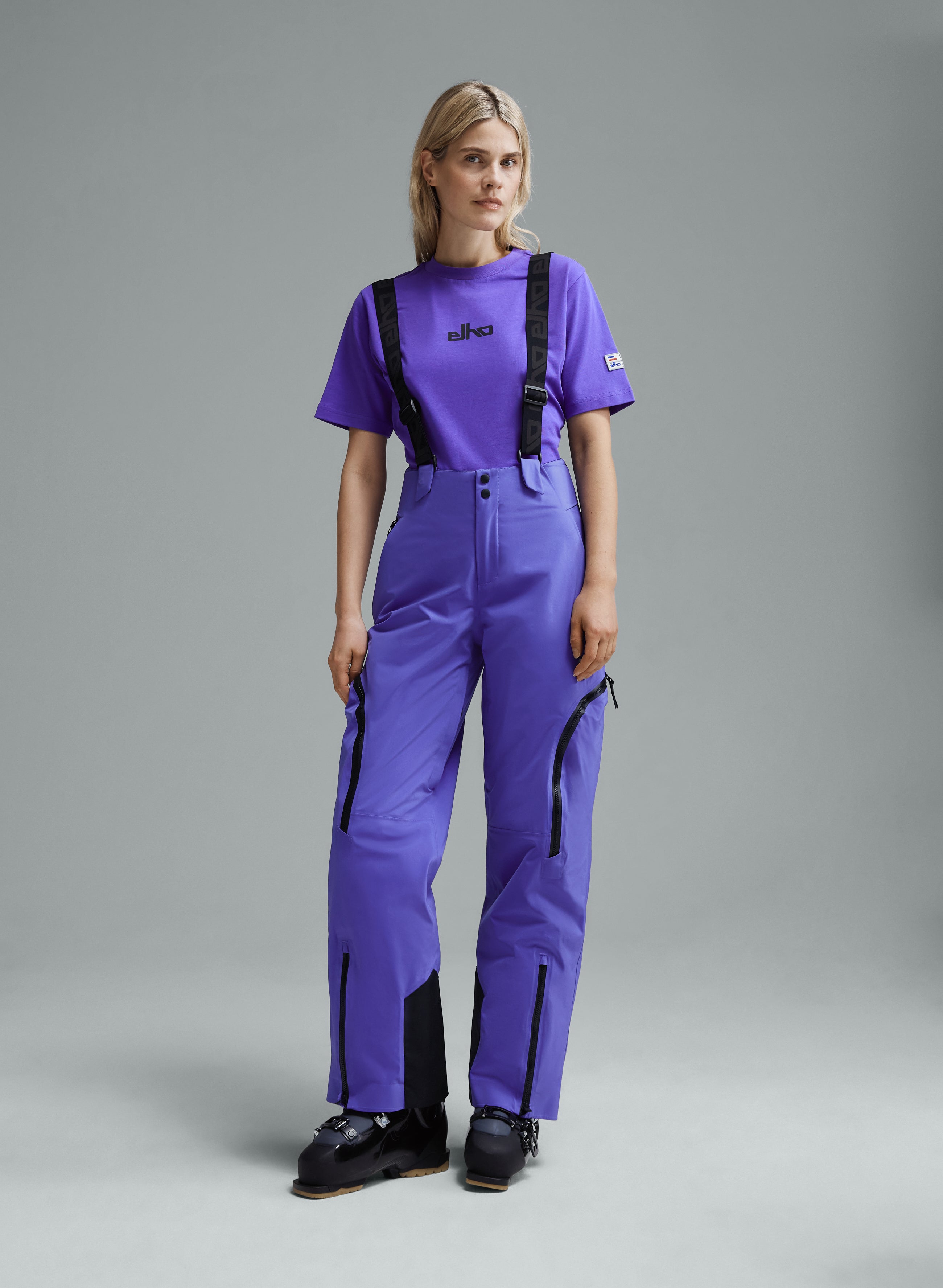 Scorpio - Neon Purple - 3 Layer Padded Shell Pants