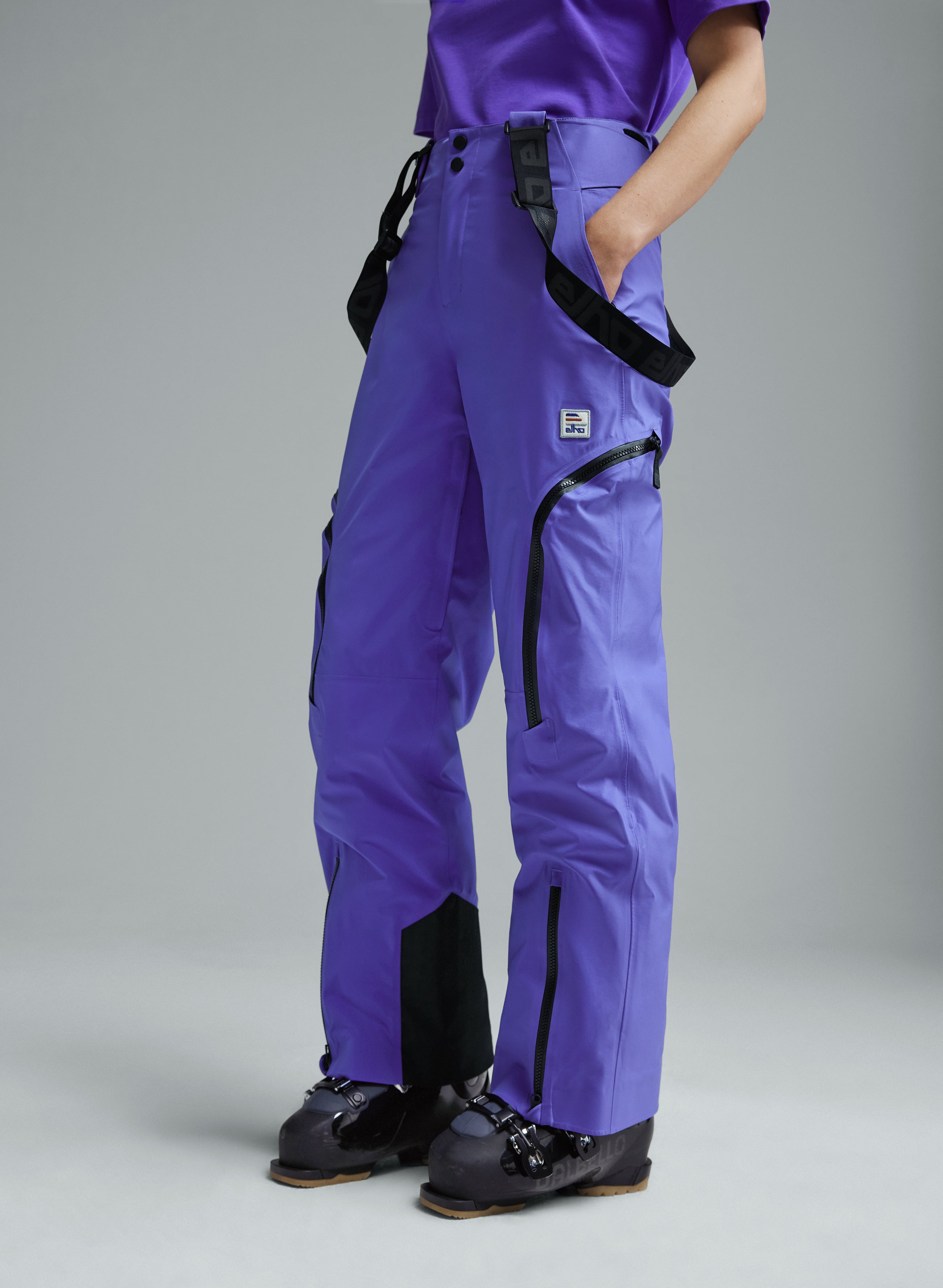 Scorpio - Neon Purple - 3 Layer Padded Shell Pants