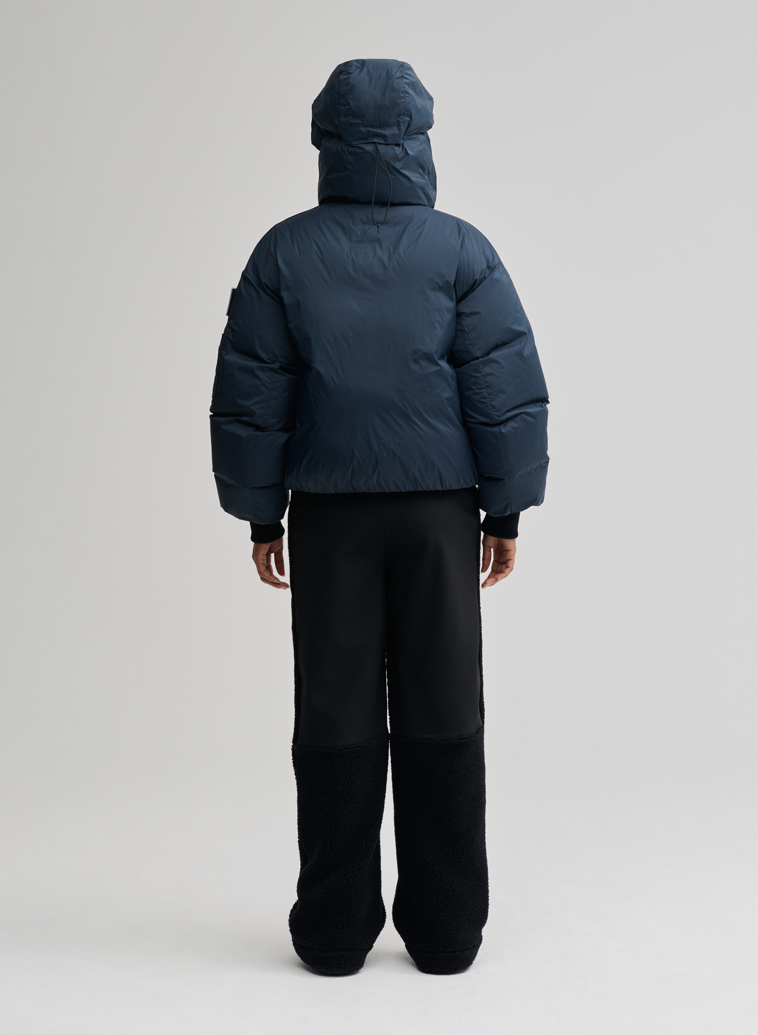 Astro - Ripstop Down Bomber Jacket - Navy - Damen