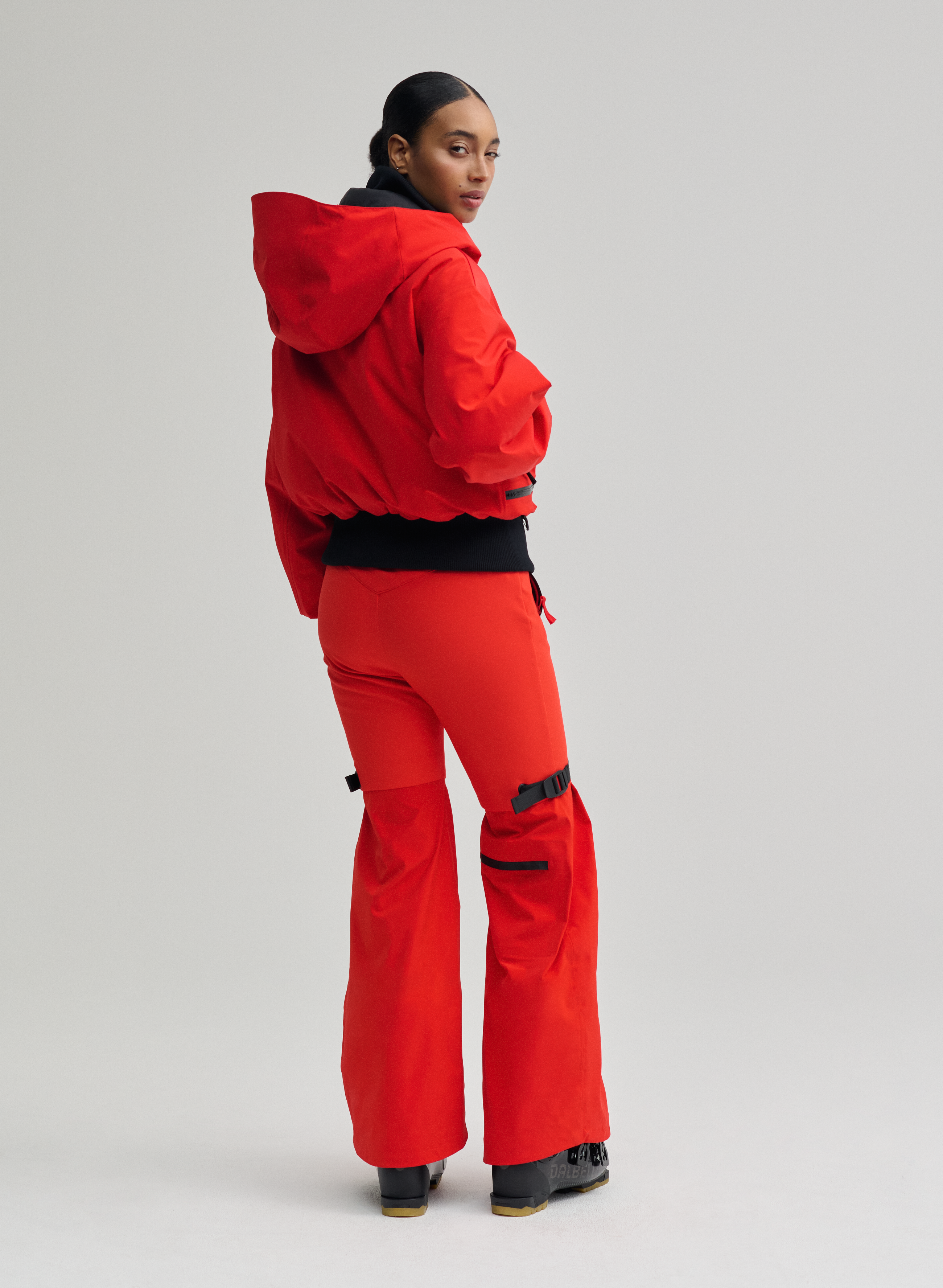 Nova - 3 Layer Padded Performance Bomber Jacket - Red