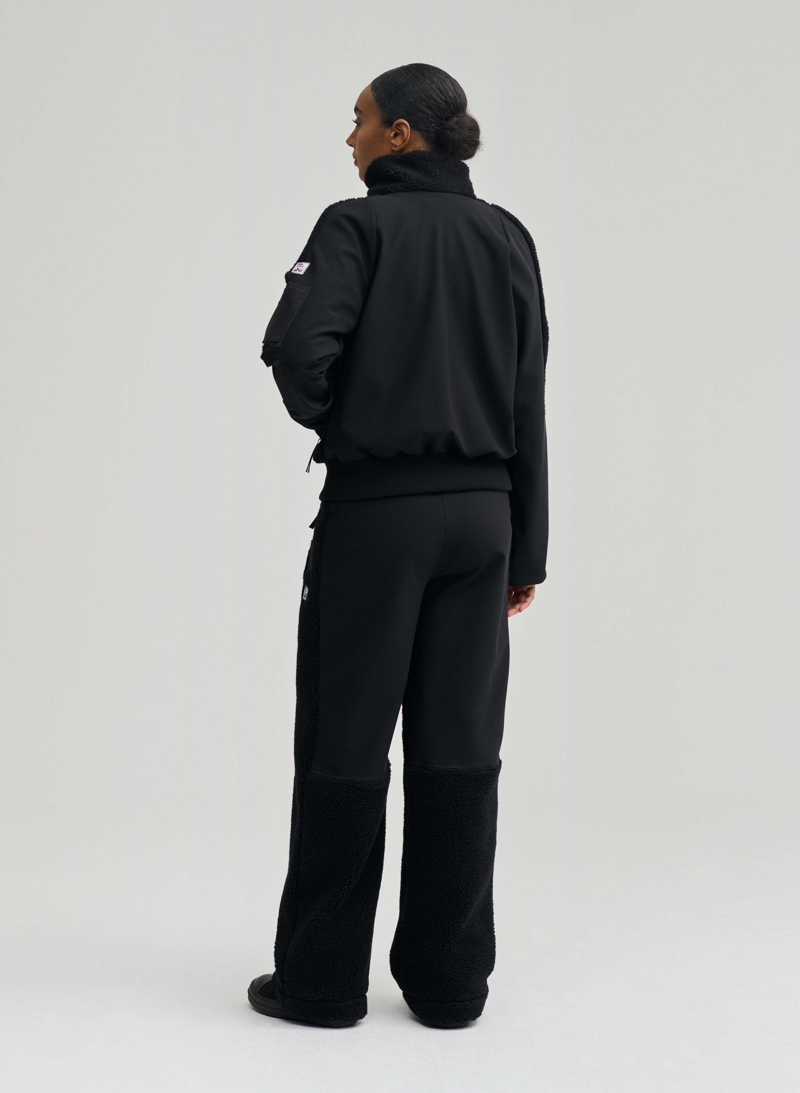 Satellite - Fleece Pants - Black