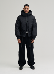 Astro - Ripstop Down Bomber Jacket - Black - Herren