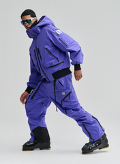 Phantom - 3 Layer Padded Perfomance Bomber Jacket - Neon Purple