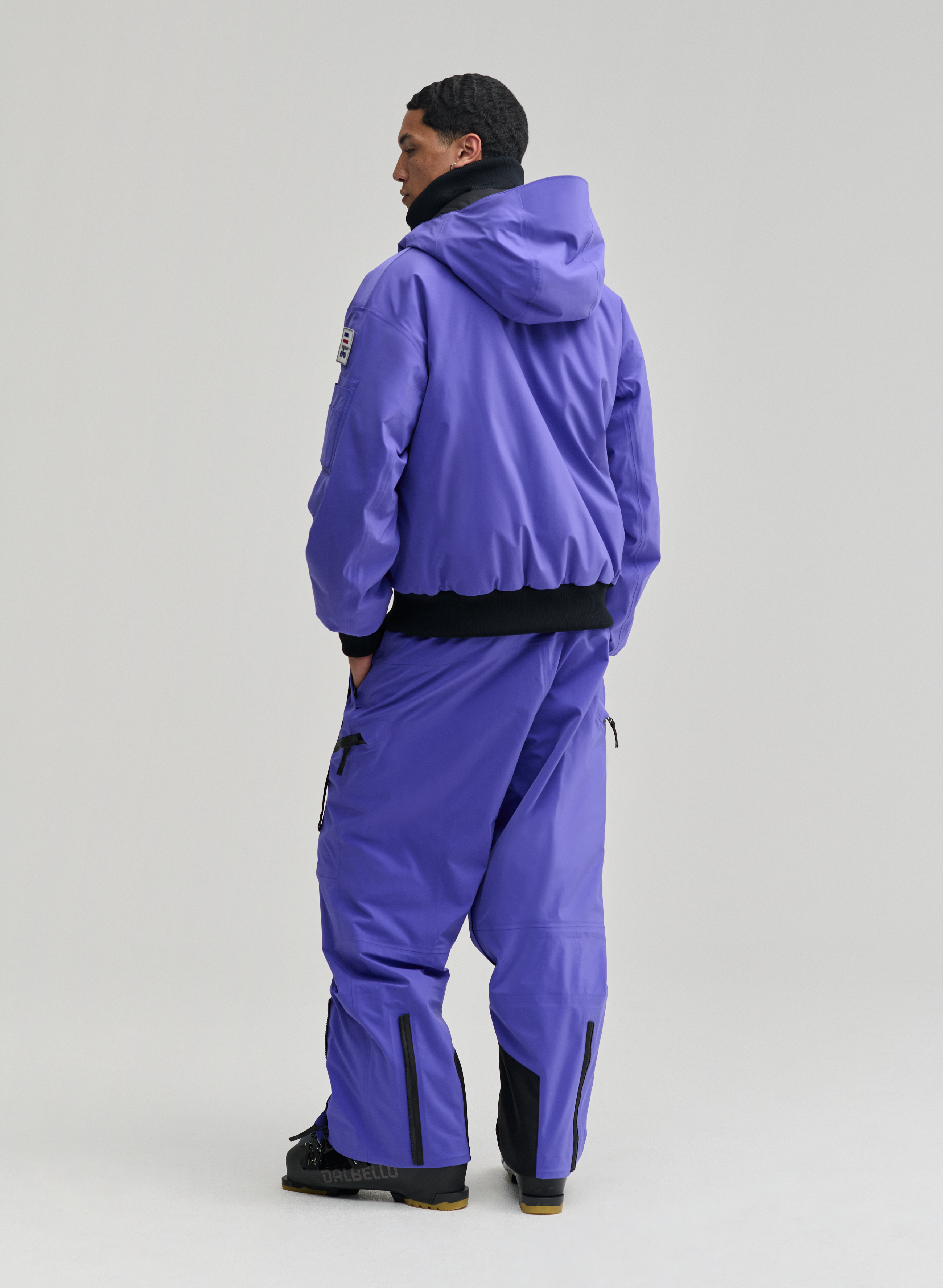Phantom - 3 Layer Padded Perfomance Bomber Jacket - Neon Purple