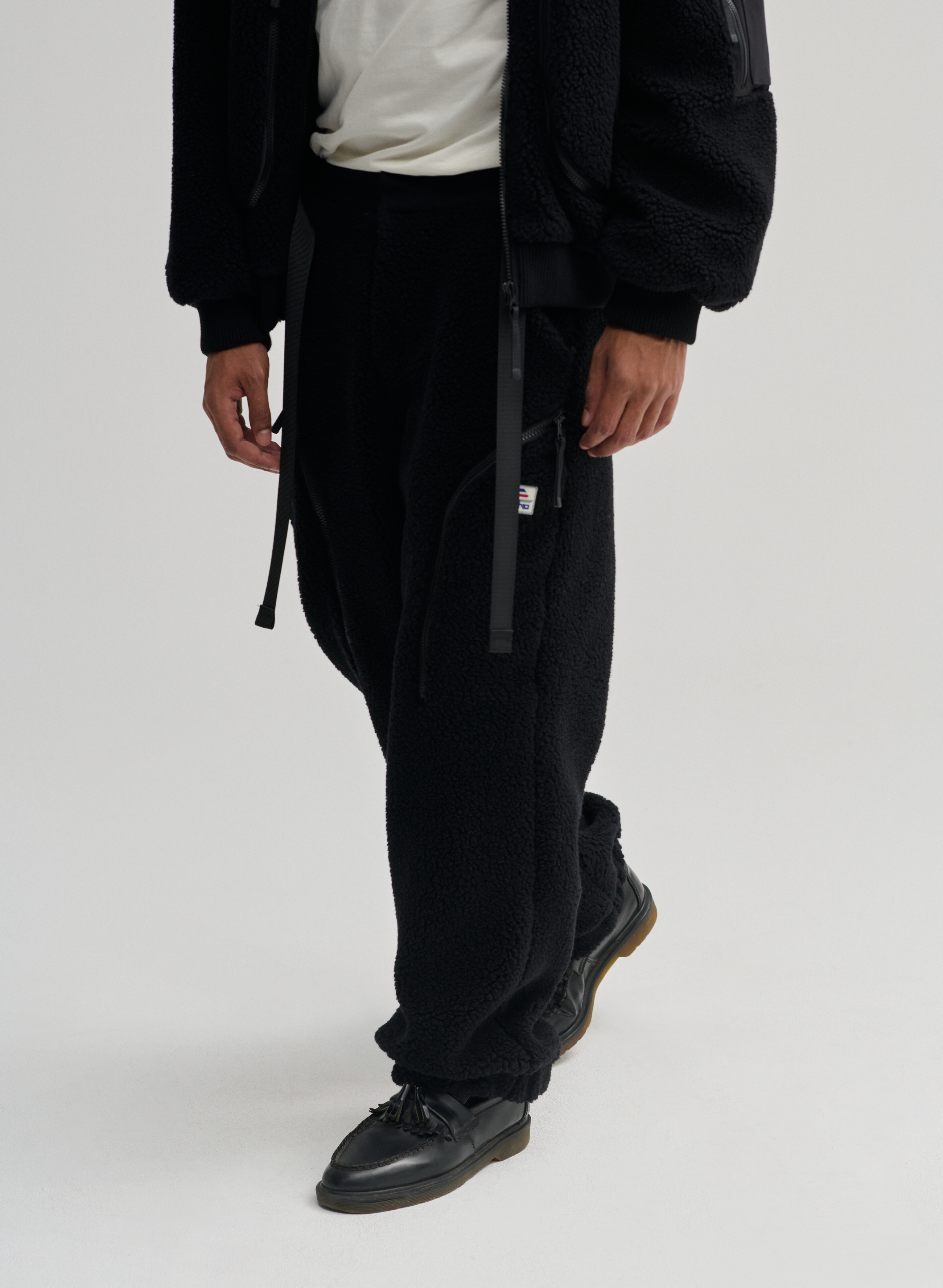 Cure - Fleece Pants - Black