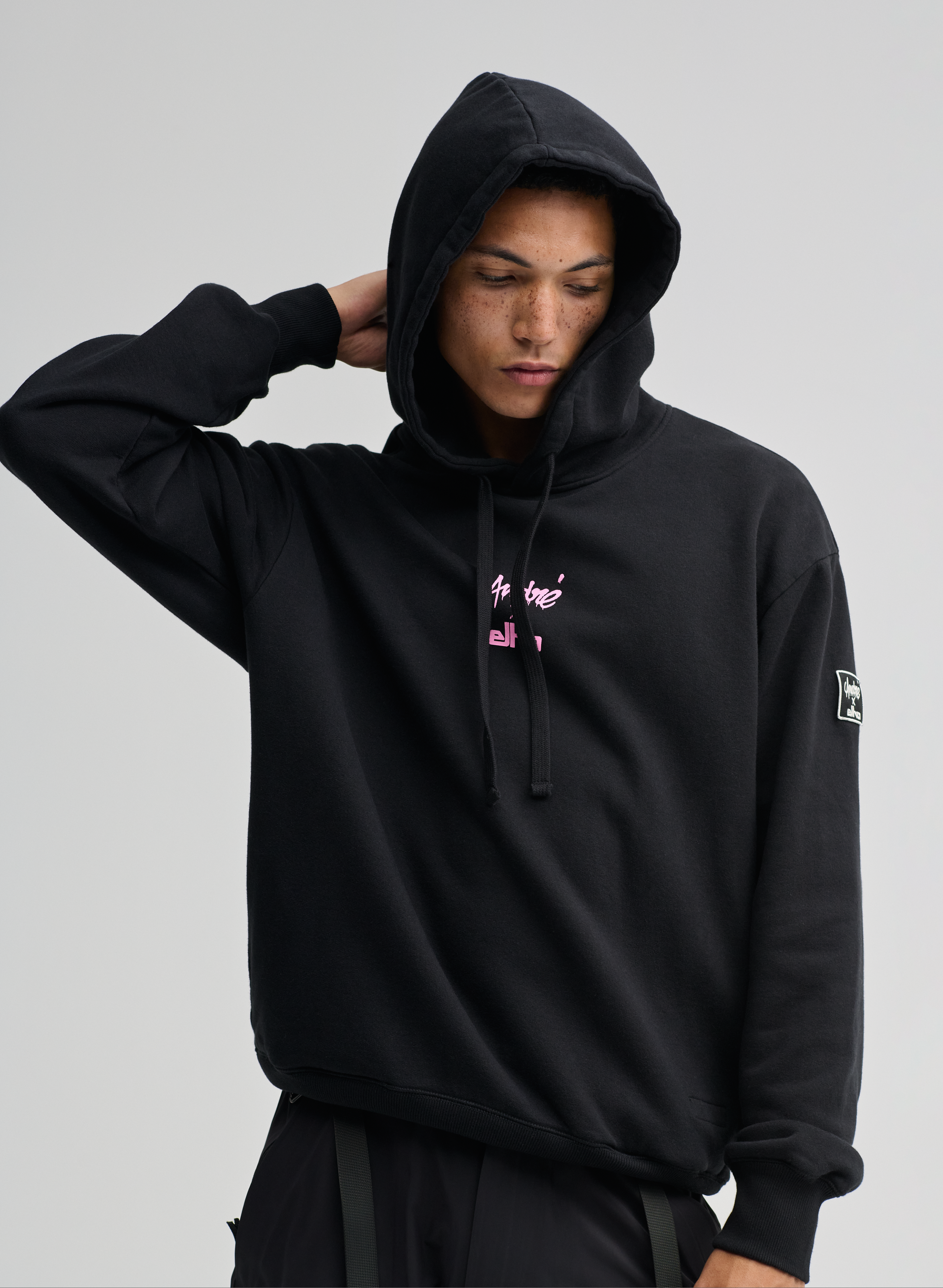 Mars André x Elho - Hoodie - Mr. André Black - Herren