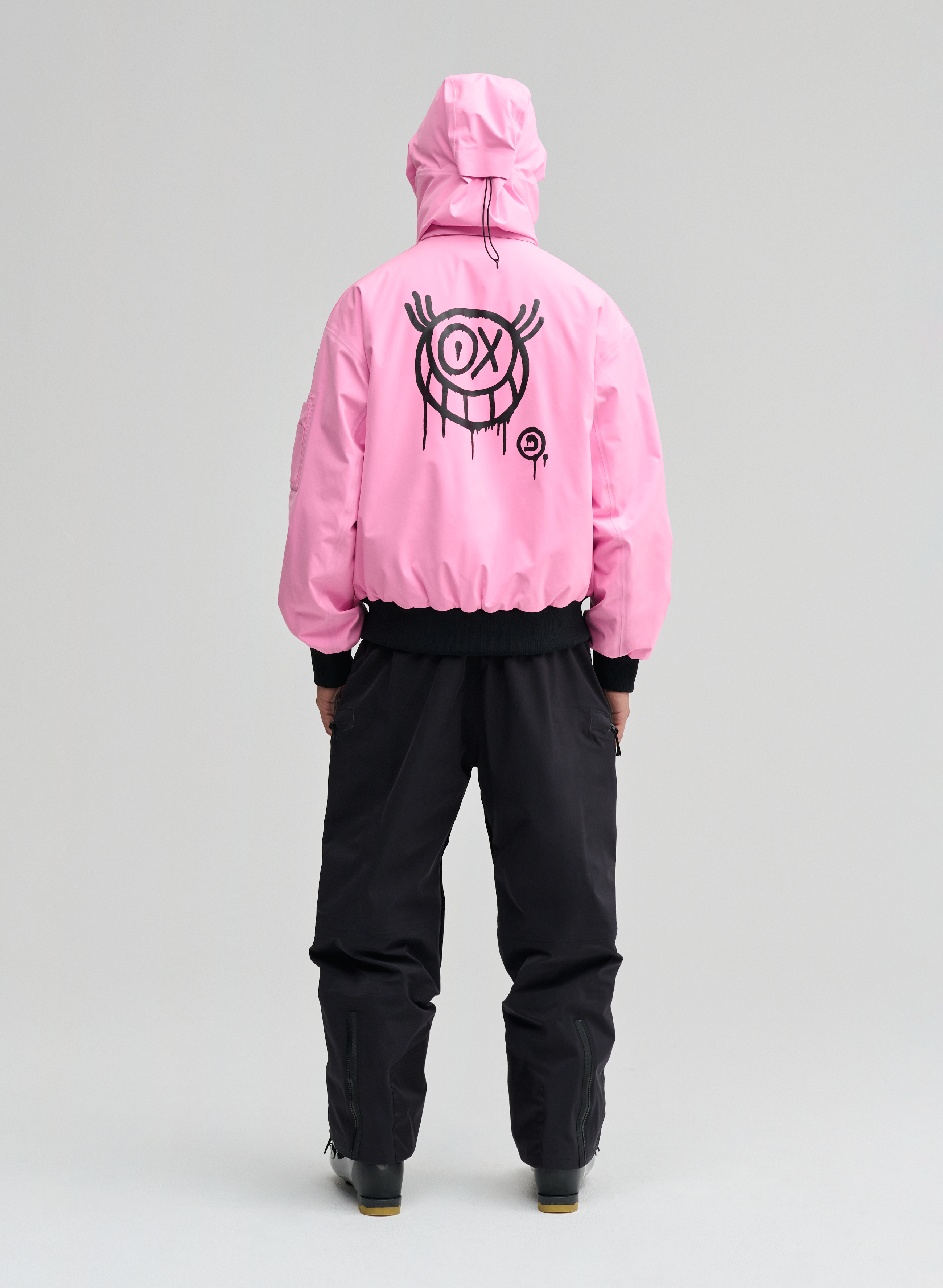 Phantom André x Elho - 4 Layer Padded Performance Bomber Jacket - Mr. André Pink - Herren