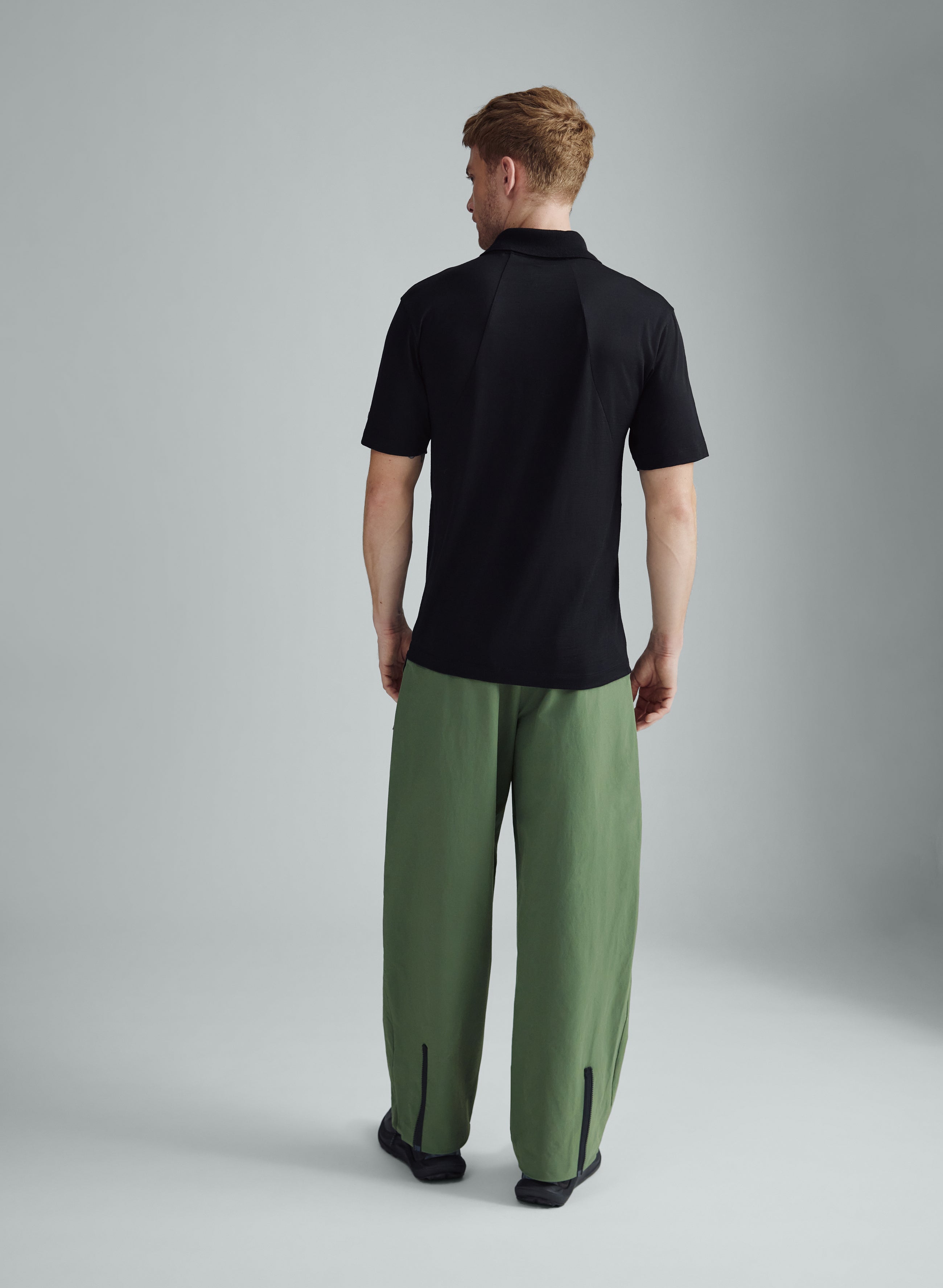 Neptun - Active Polo Shirt - Black