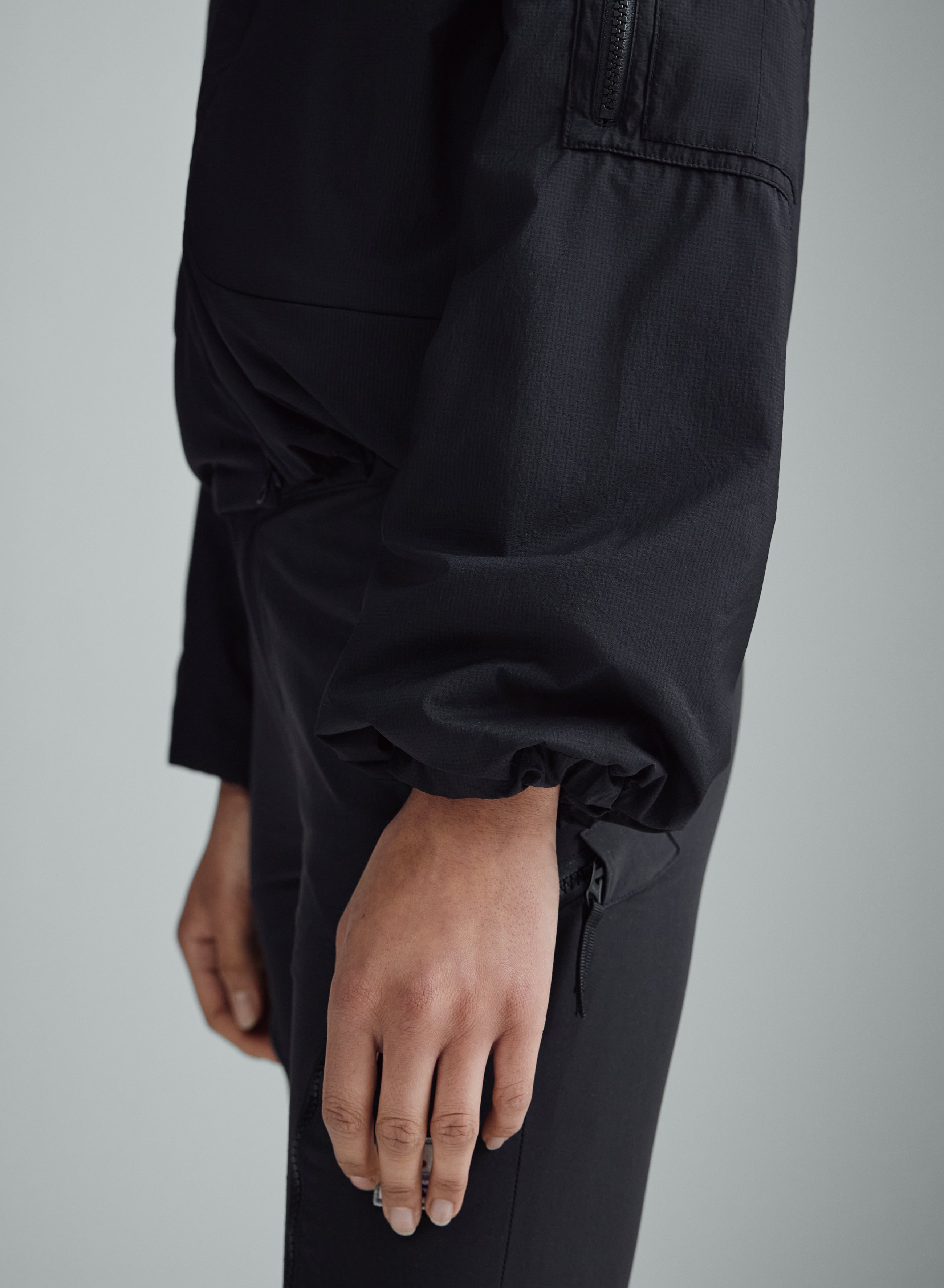 Nomad - Ultra Light Performance Insulated Bomber Jacket - Black