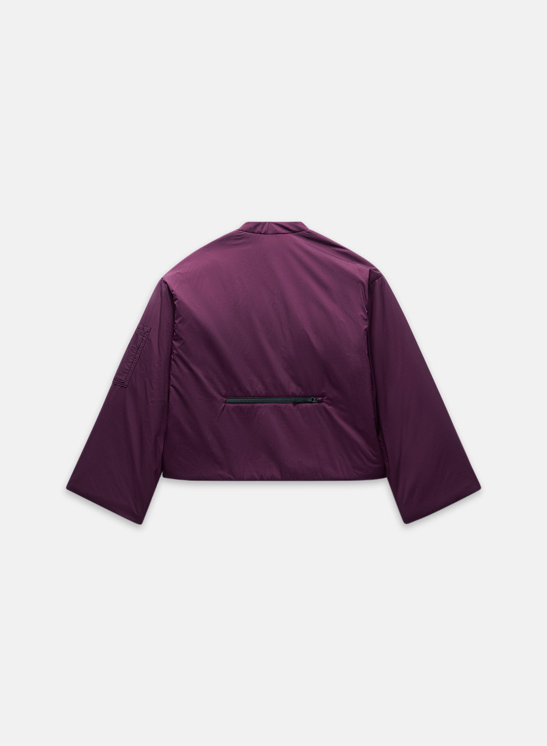 Nomad - Ultra Light Performance Insulated Bomber Jacket - Cherry Laquer