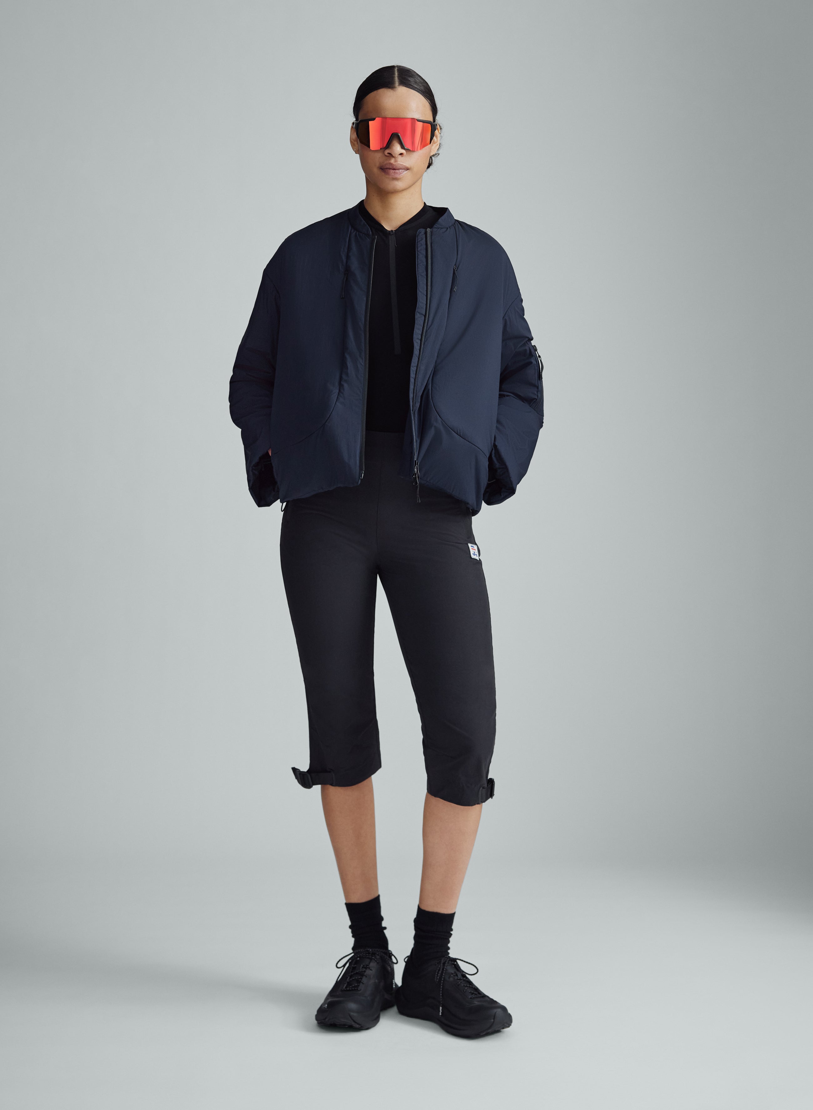 Nomad - Ultra Light Performance Insulated Bomber Jacket - Midnightblue