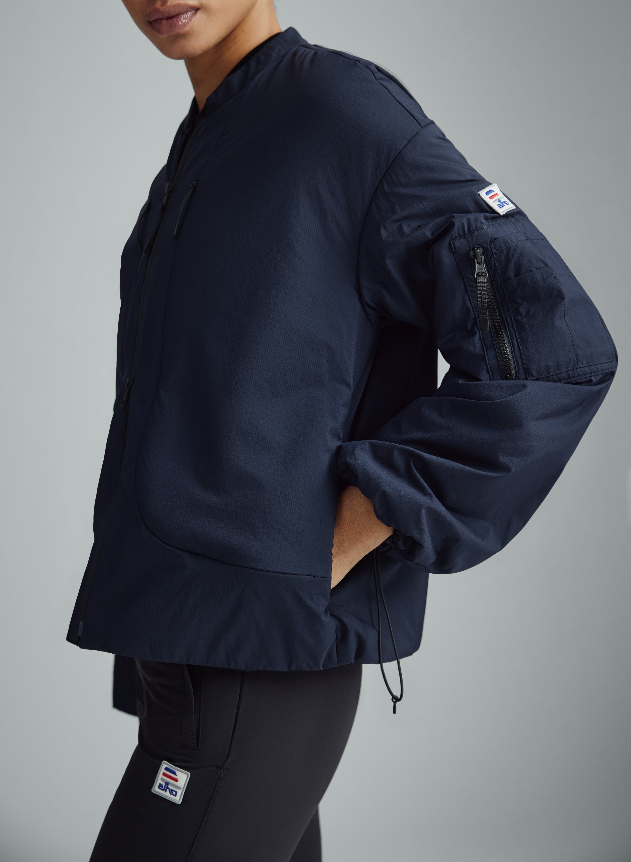 Nomad - Ultra Light Performance Insulated Bomber Jacket - Midnightblue