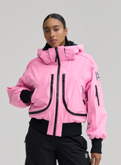 Nova - Neon Pink - 3 Layer Padded Performance Bomber Jacket