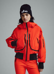 Nova - Red - 3 Layer Padded Performance Bomber Jacket