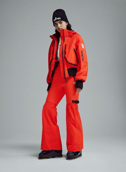 Nova - Red - 3 Layer Padded Performance Bomber Jacket