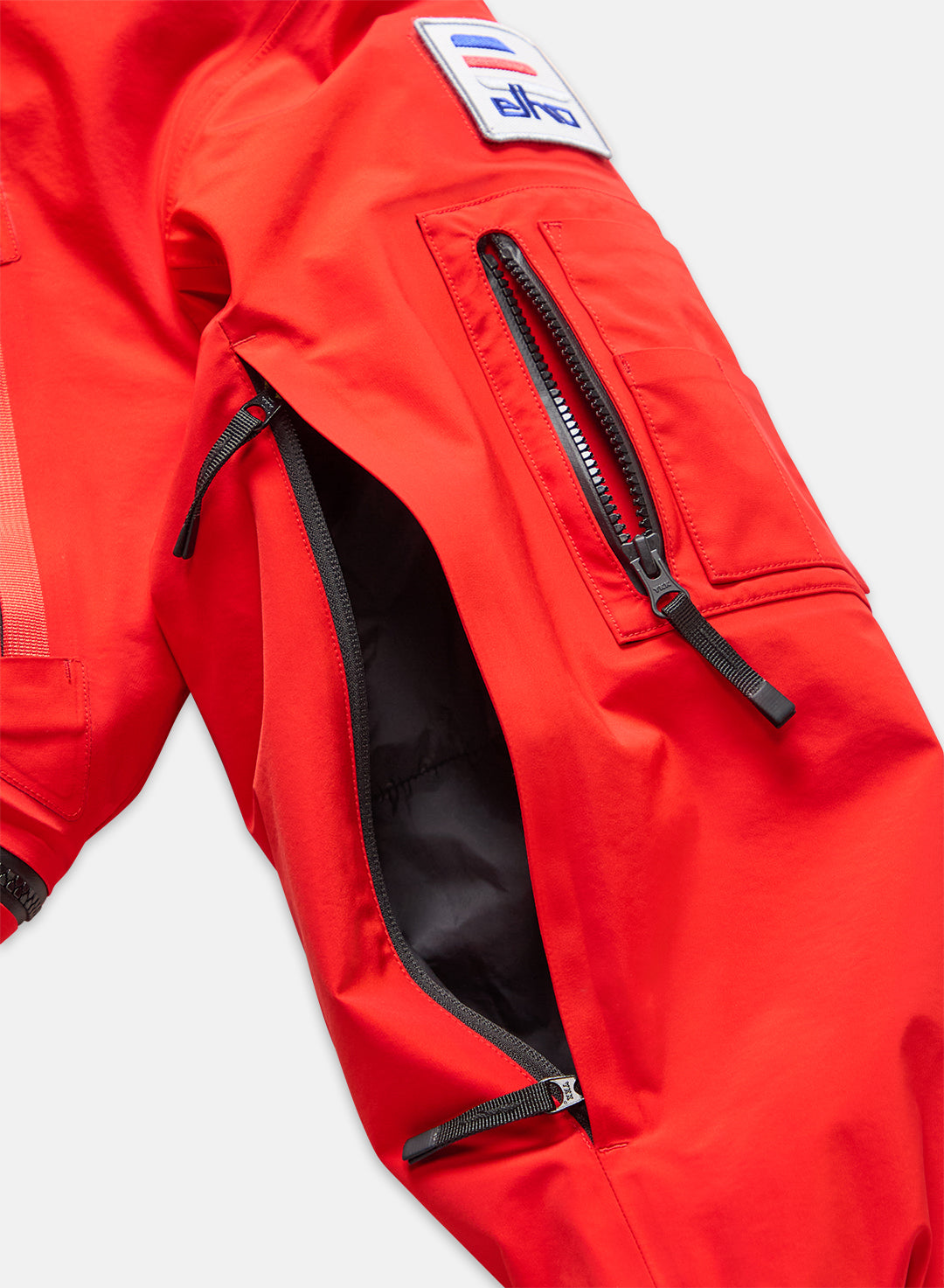 Nova - Red - 3 Layer Padded Performance Bomber Jacket