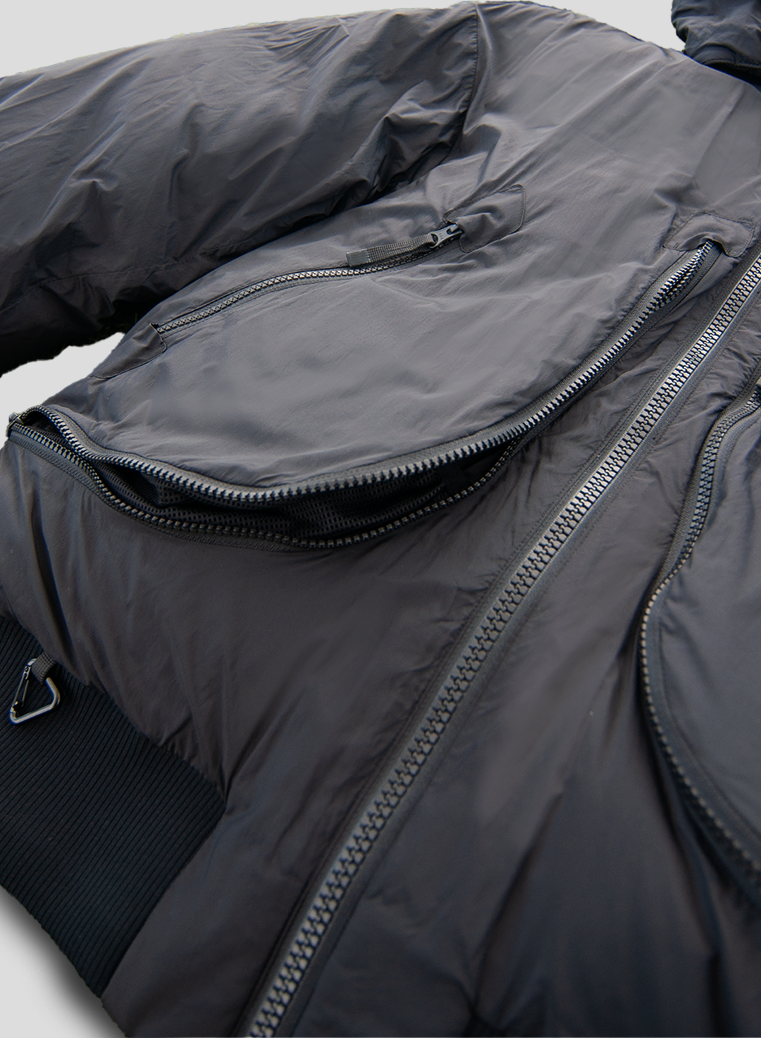 Astro - Ripstop Down Bomber Jacket - Black - Damen