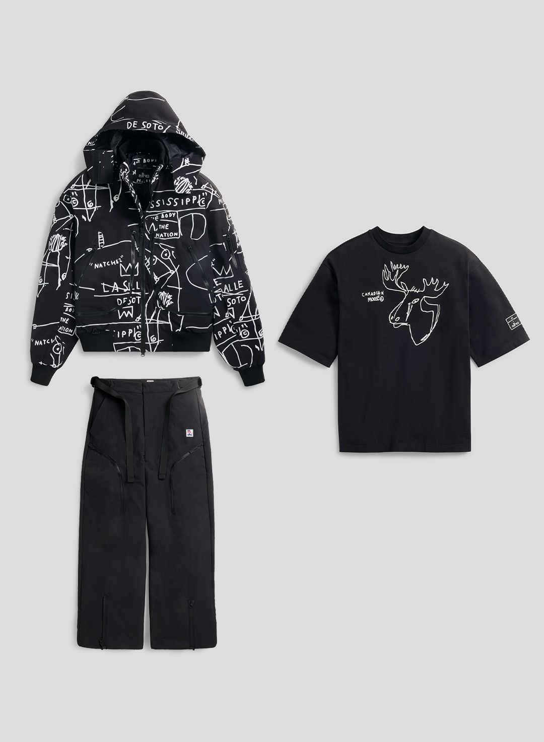 HERREN Echo + Hero + Pulse Jean-Michel Basquiat Hiking Bundle
